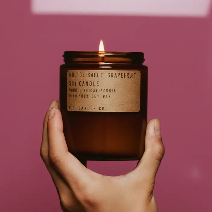 P.F. Candle Co. 7.2 oz Candle - Sweet Grapefruit - Image 2