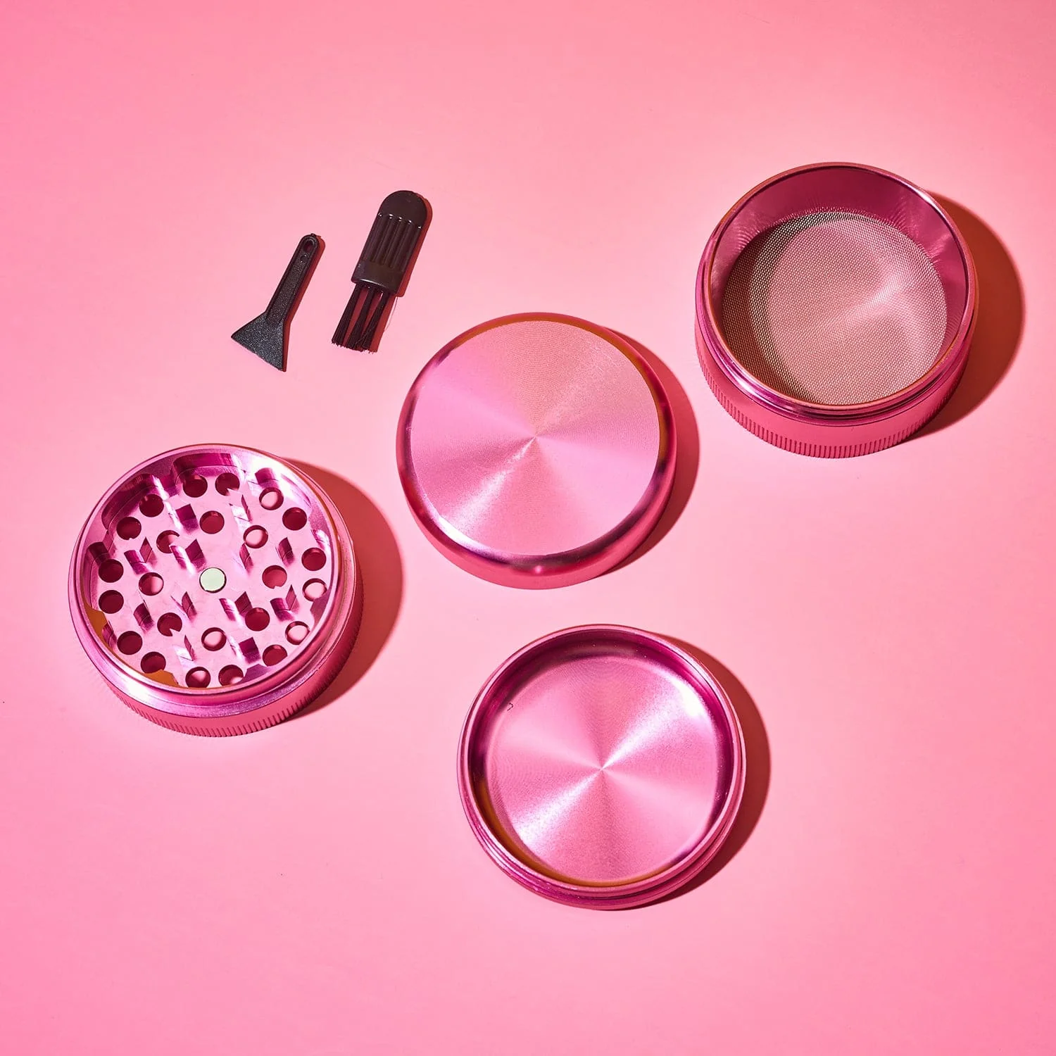 Aluminum Grinder - Pink - Image 4