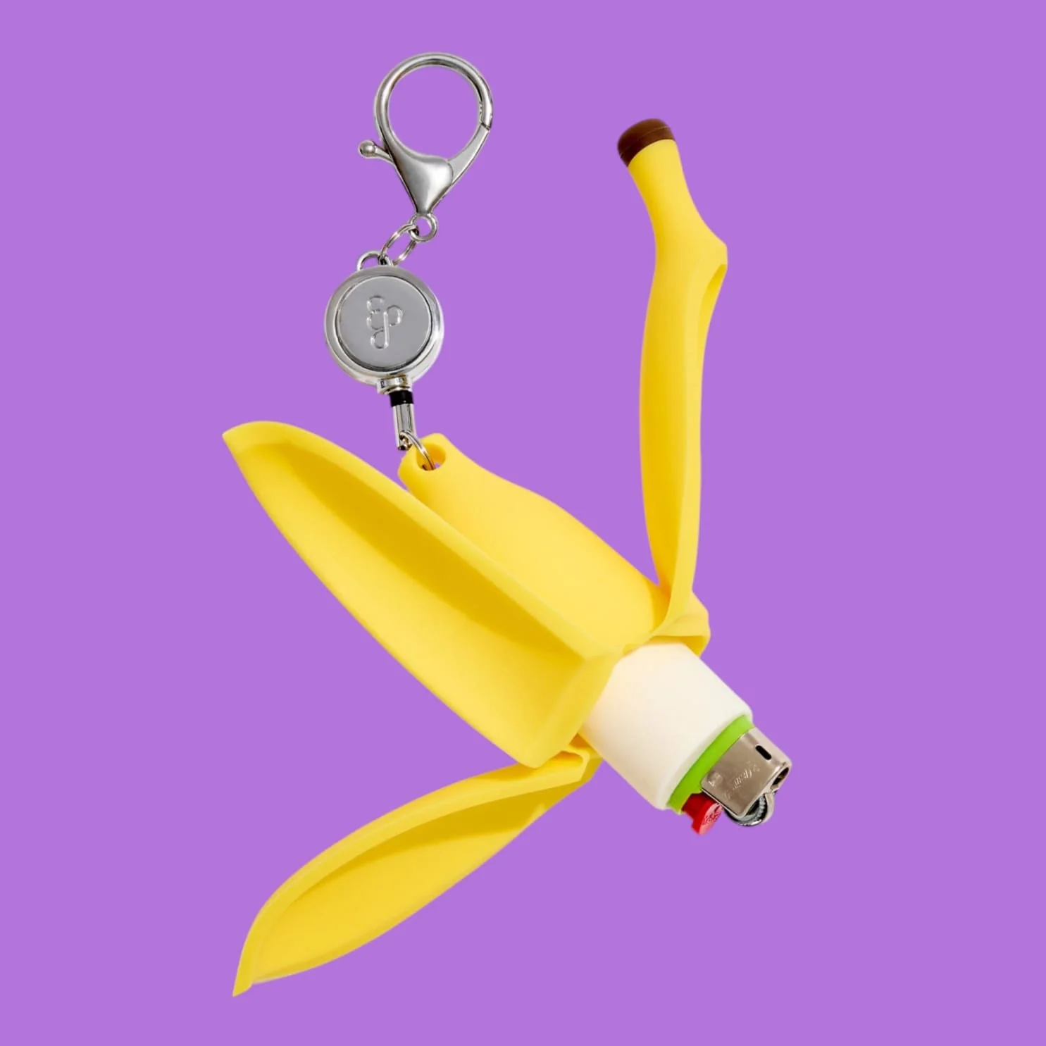 Edie Parker Banana Lighter Holder Bag Charm - Image 3