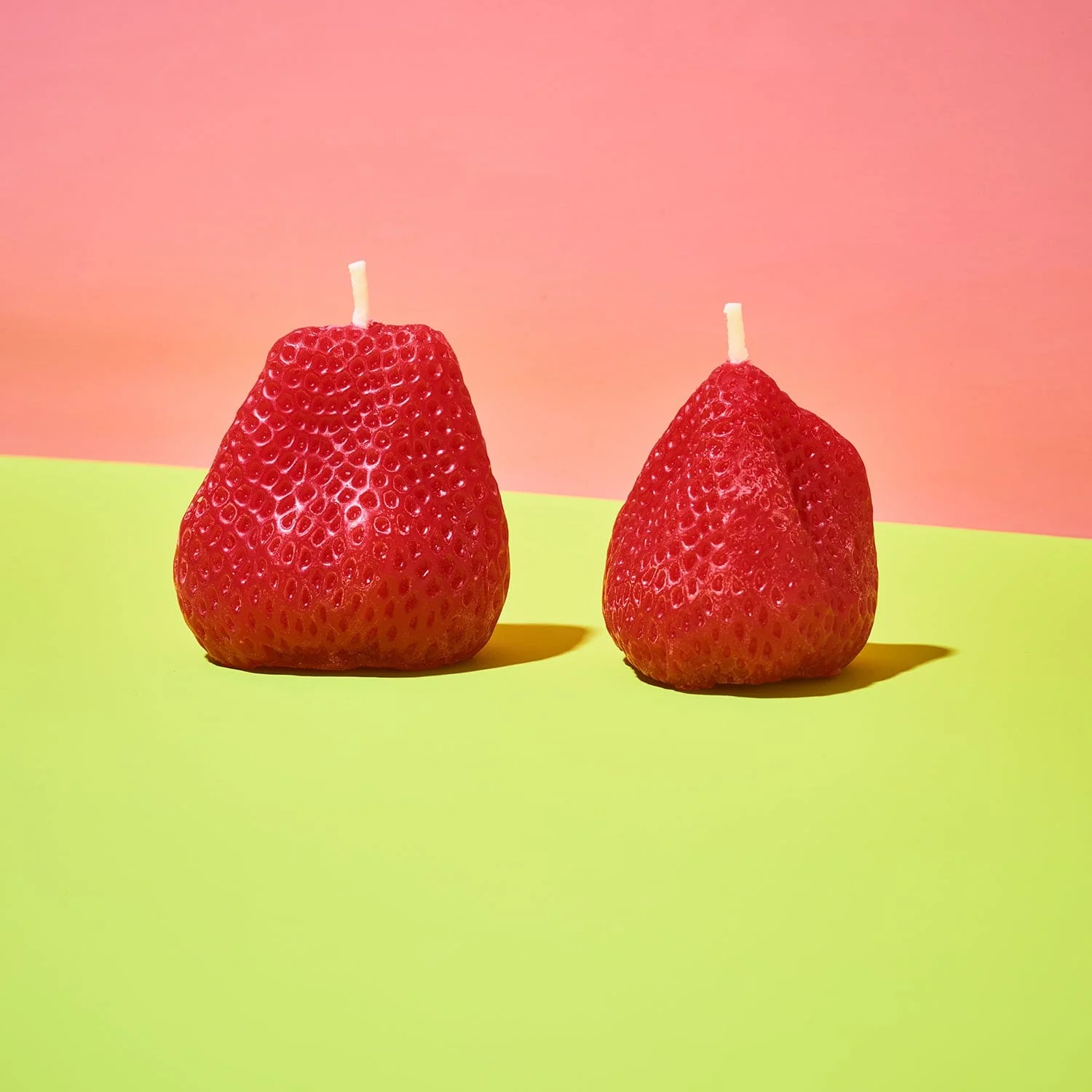 Strawberry Beeswax Candles - Image 6