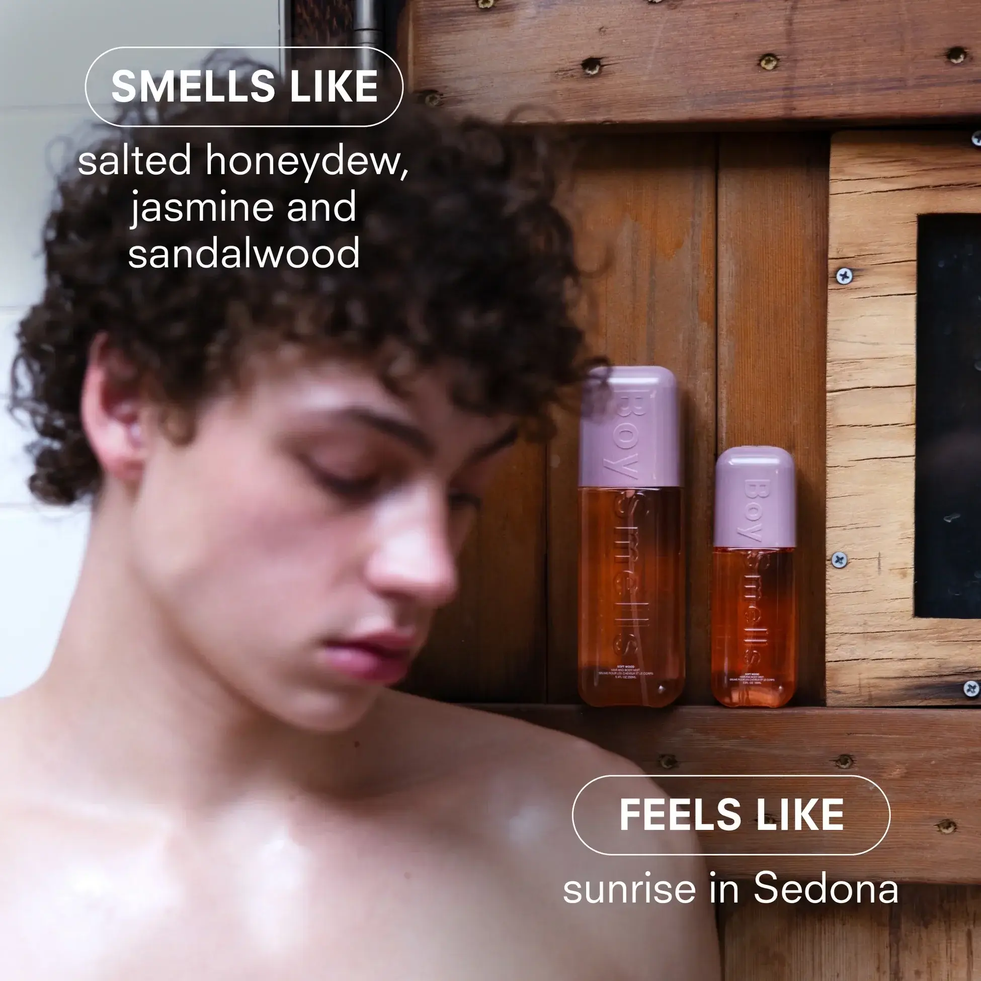 Boy Smells Body Travel Mist - Soft Wood - Image 2