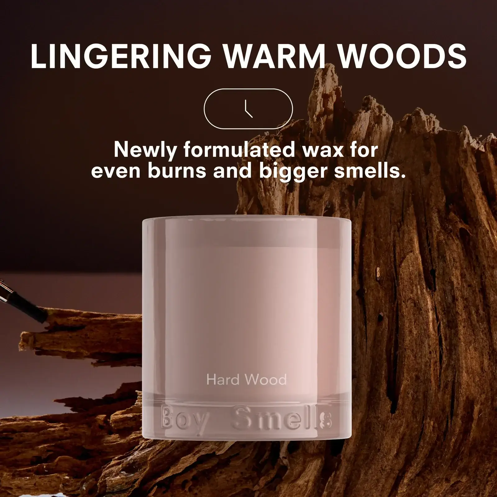 Boy Smells Candle - Hard Wood - Image 5