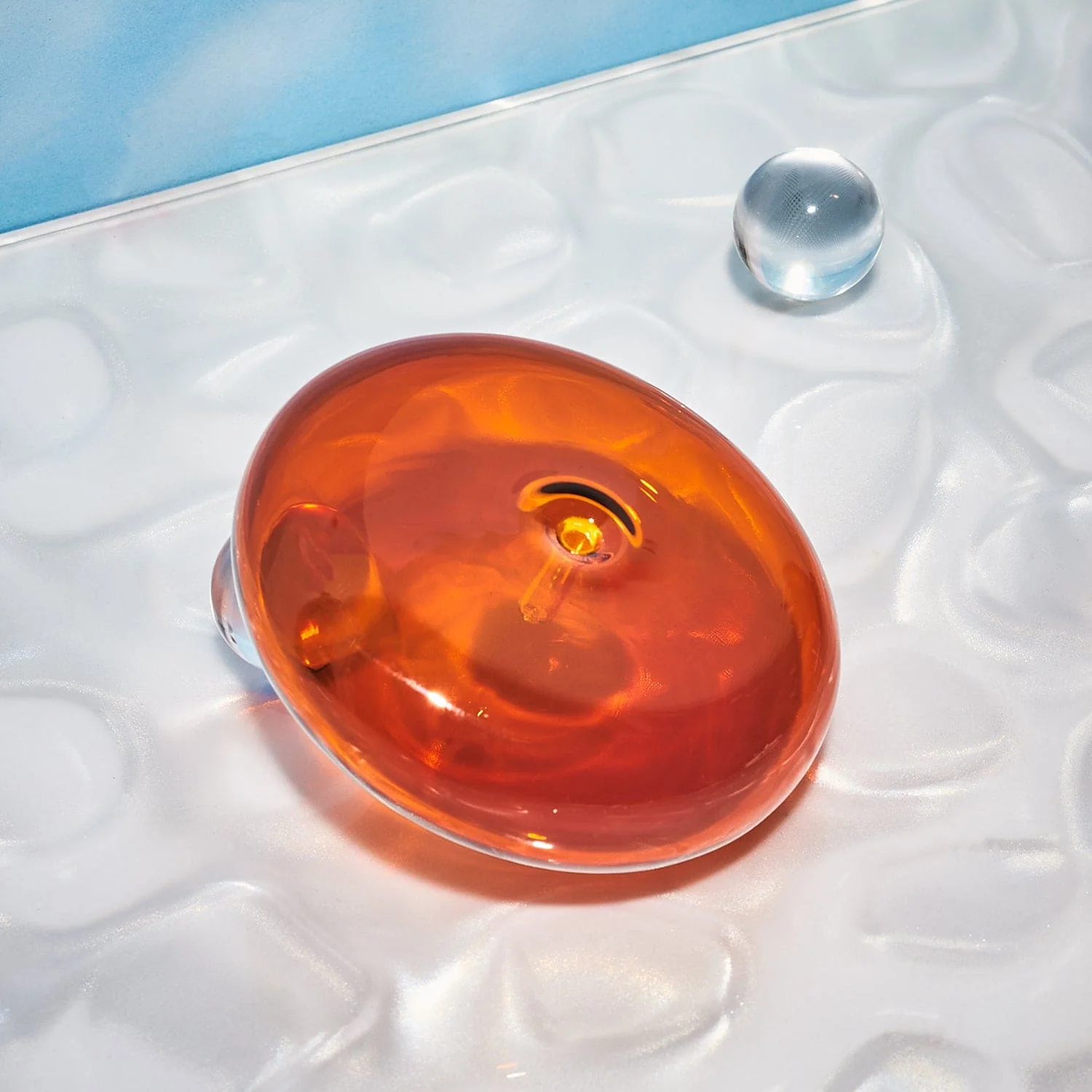 Bubble Glass Incense Holder - Image 3
