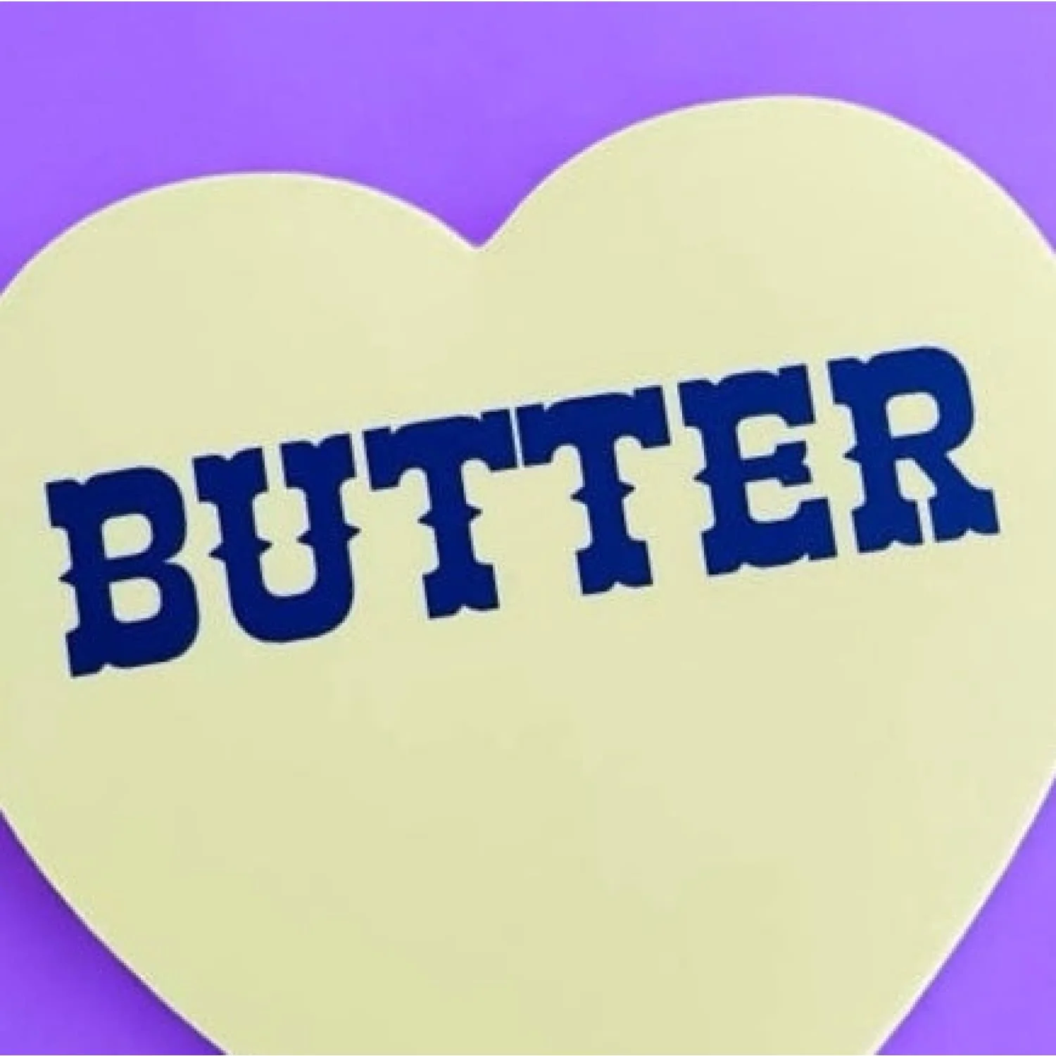 Butter Heart Sticker - Image 2