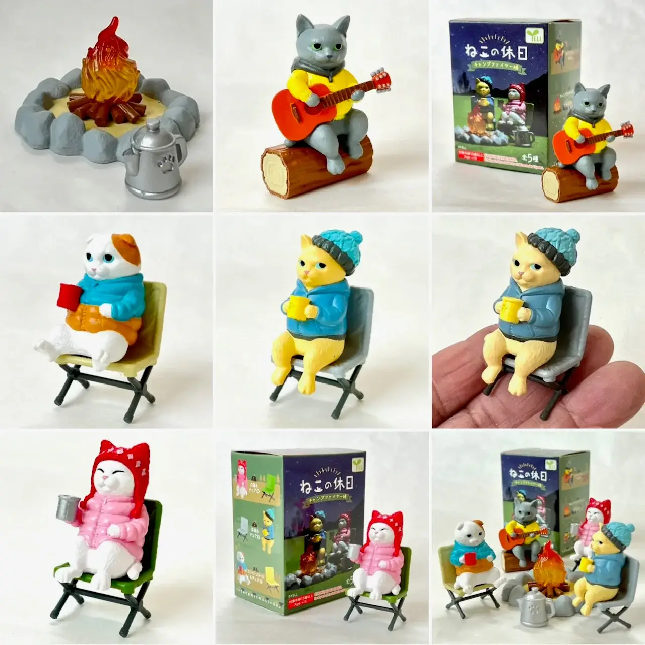 Yell Japan Campfire Cats Blind Box - Image 3