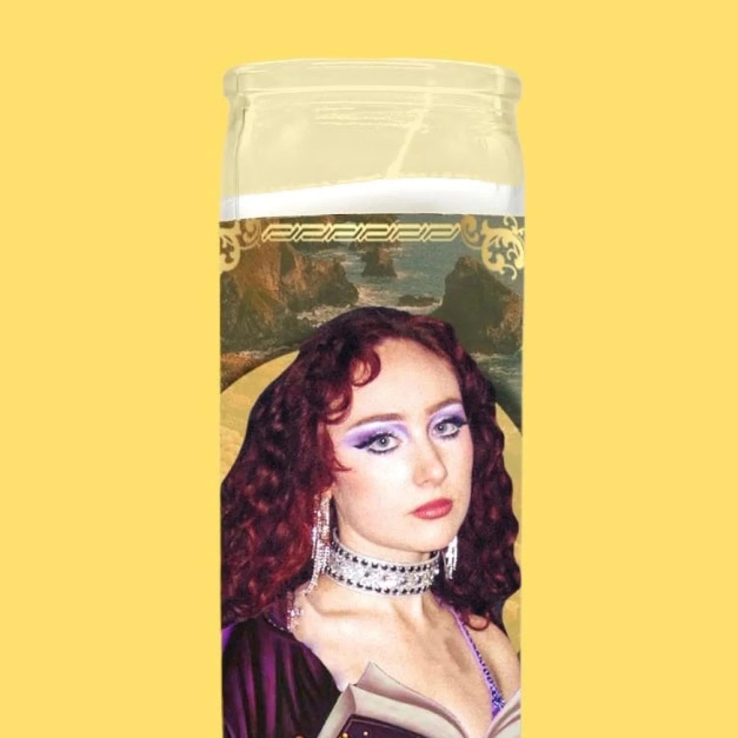 Chappell Roan Pillar Candle - Image 2
