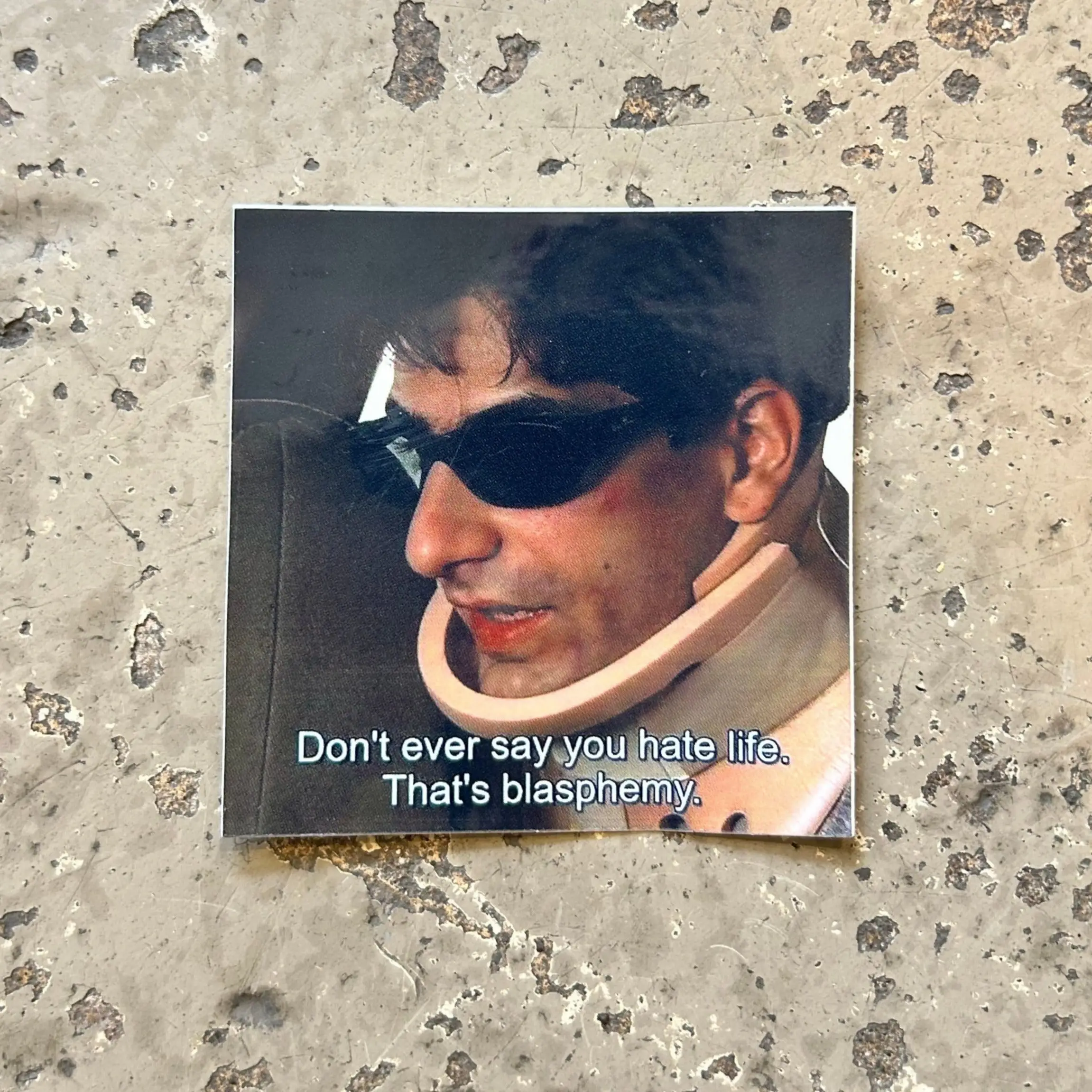 Christopher Moltisanti Die Cut Sticker - Image 2