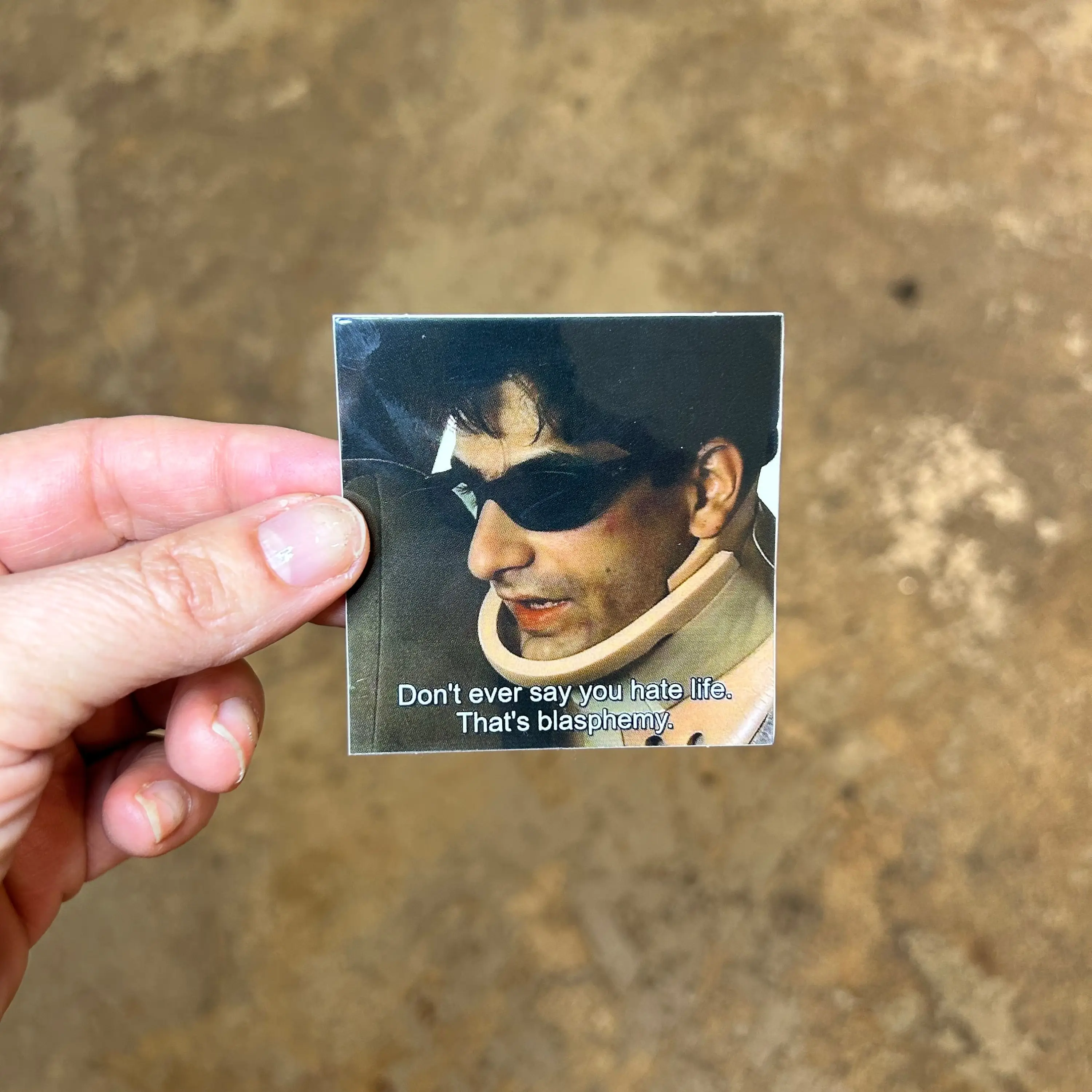 Christopher Moltisanti Die Cut Sticker - Image 3