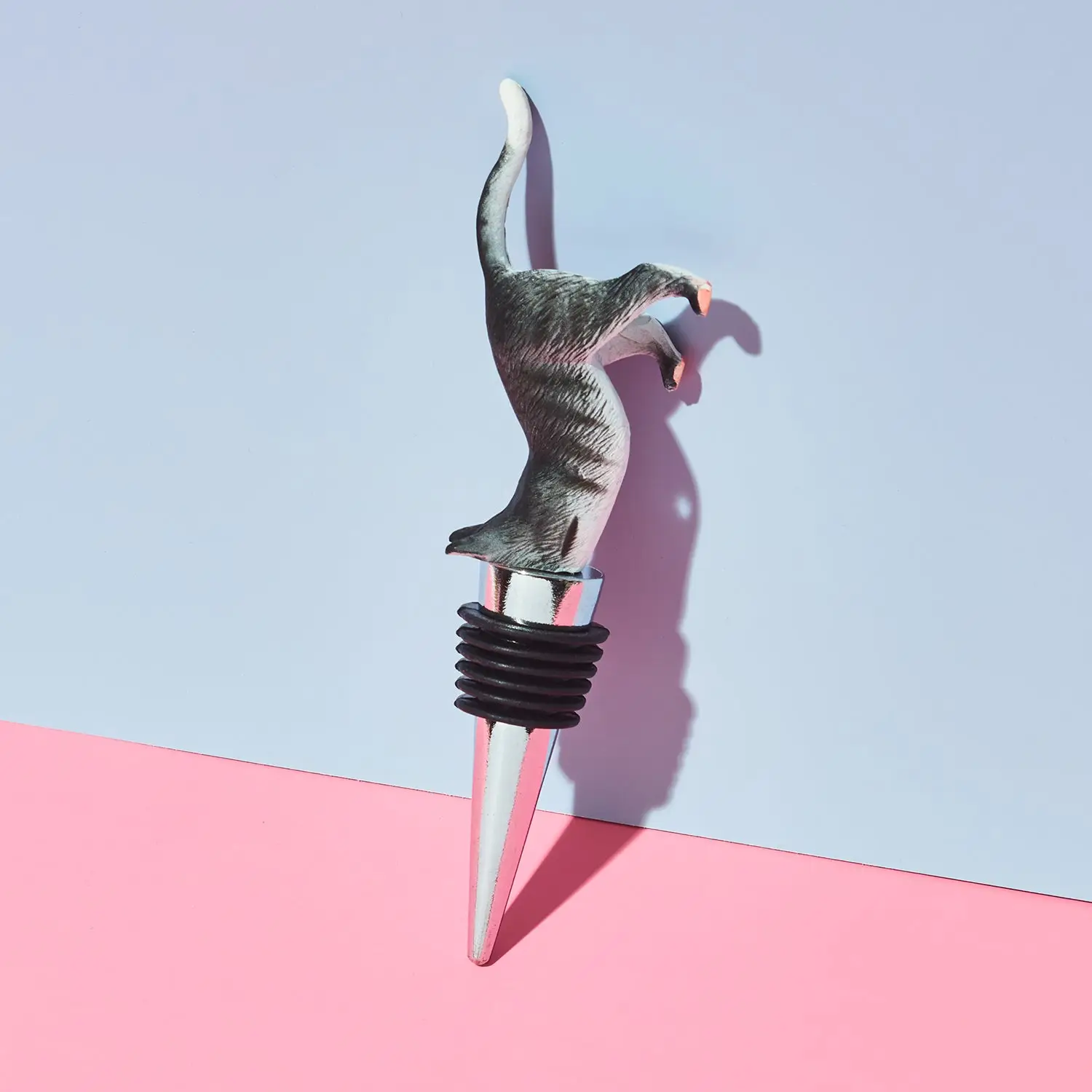 Crazy Cat Wine Stopper - Image 3