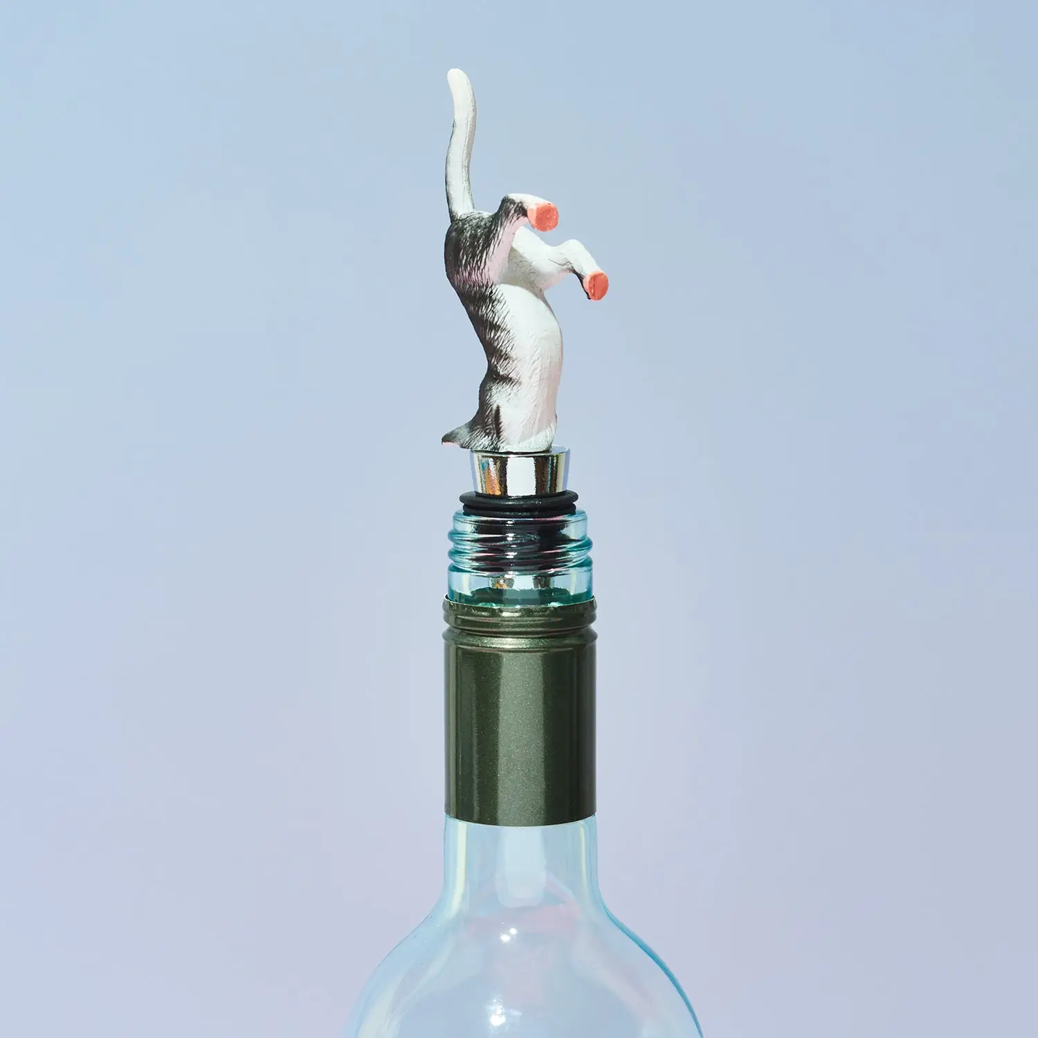 Crazy Cat Wine Stopper - Image 4