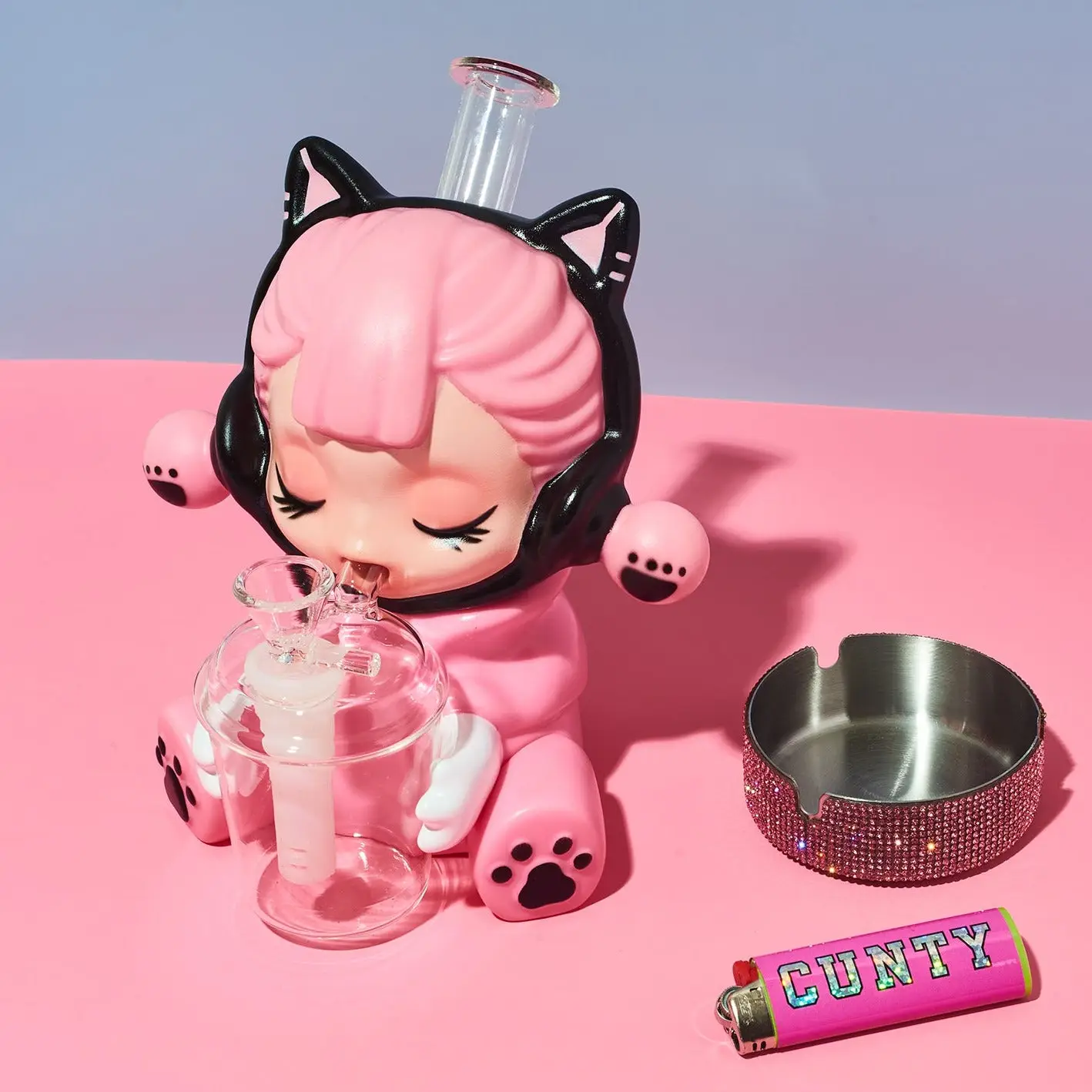 Cyber Punk Pink Bong - Image 3