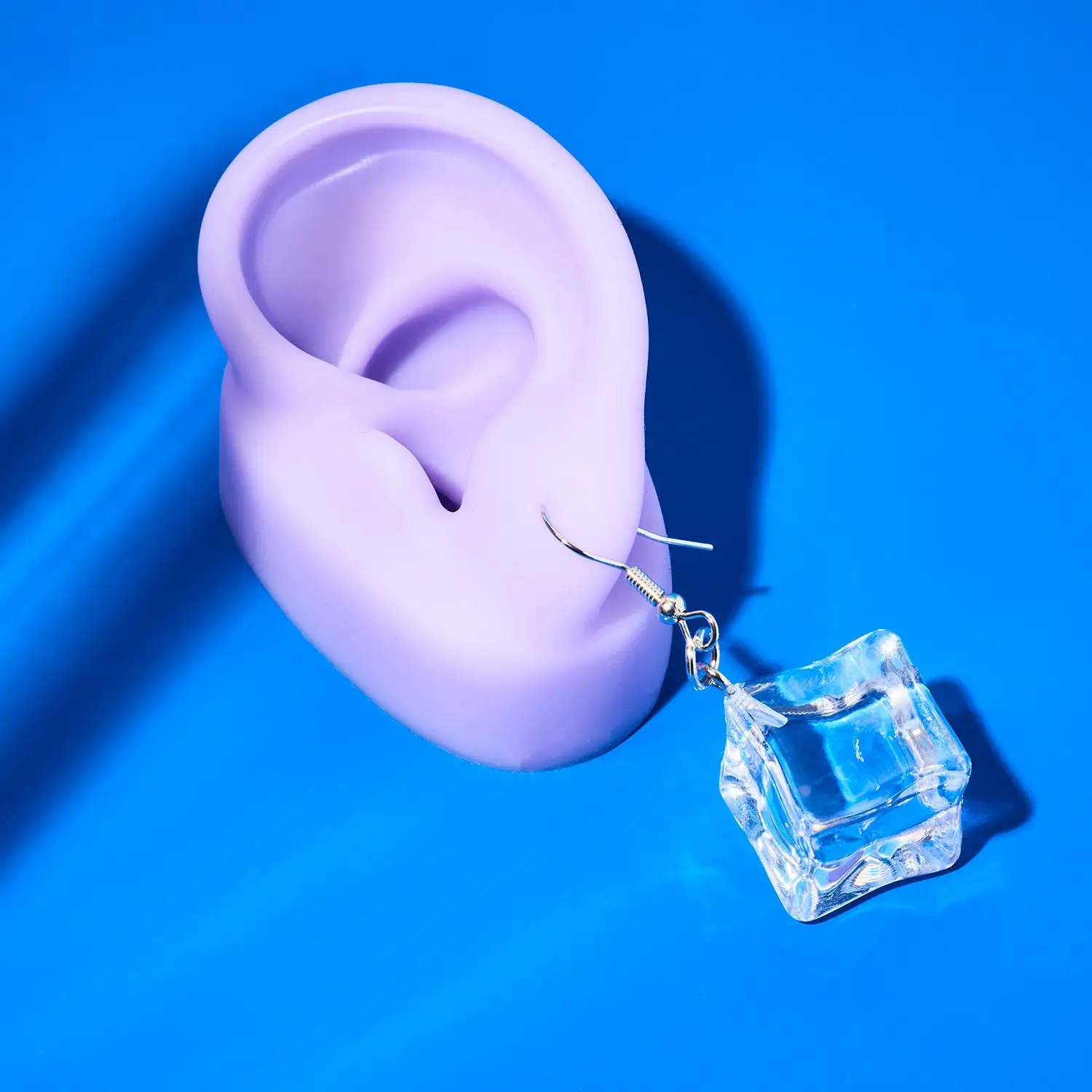 Ice Cube Hook Earrings - Image 3