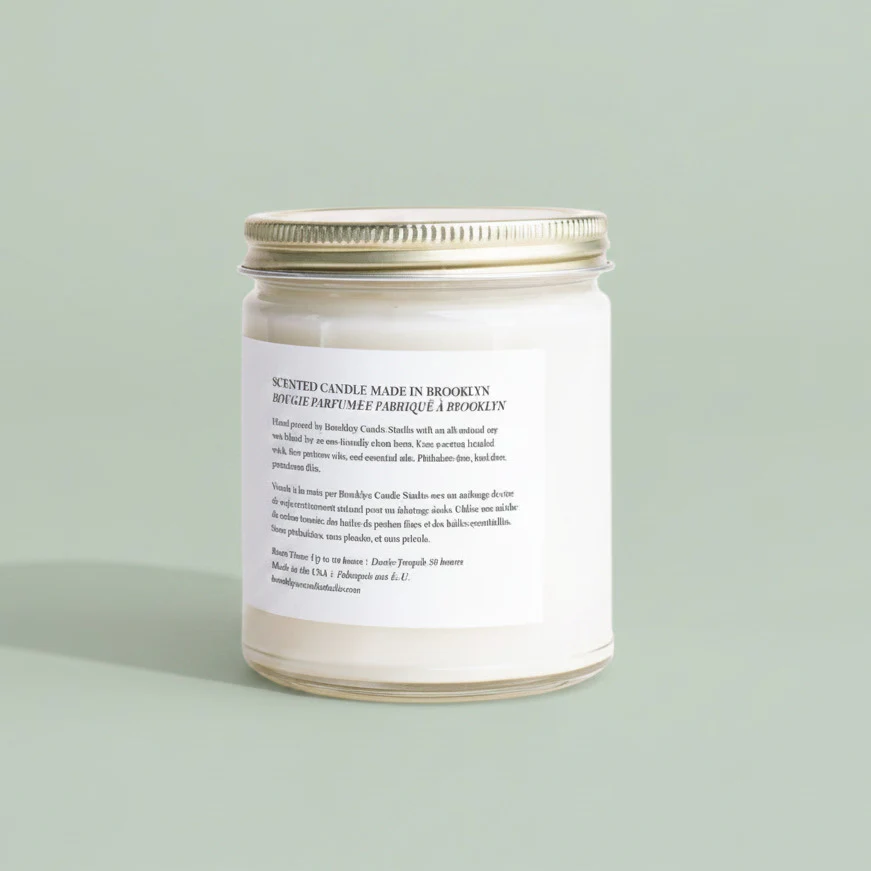 Fern + Moss Minimalist Candle - Image 3