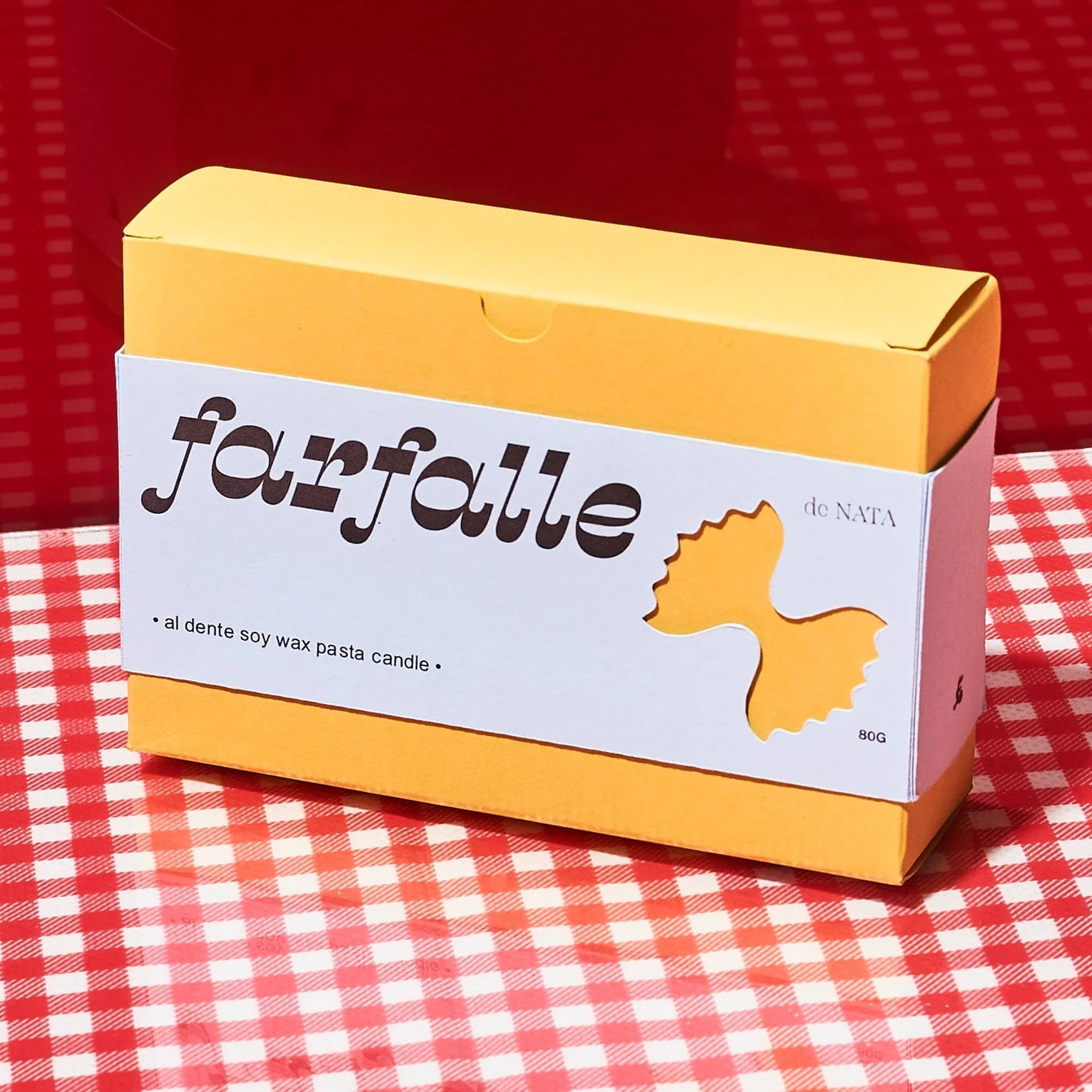 Farfalle Pasta Candle - Image 3