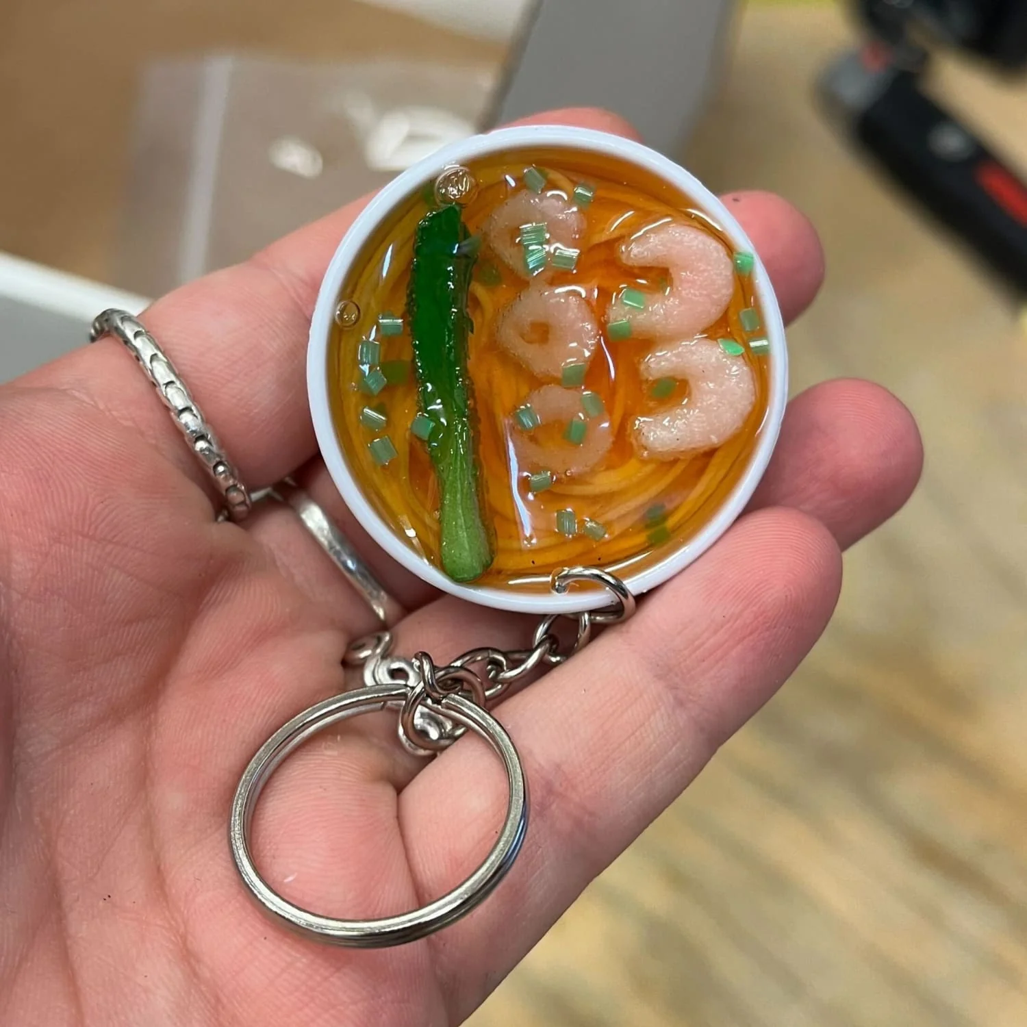 Food Keychain - Noodle Soup - Image 5