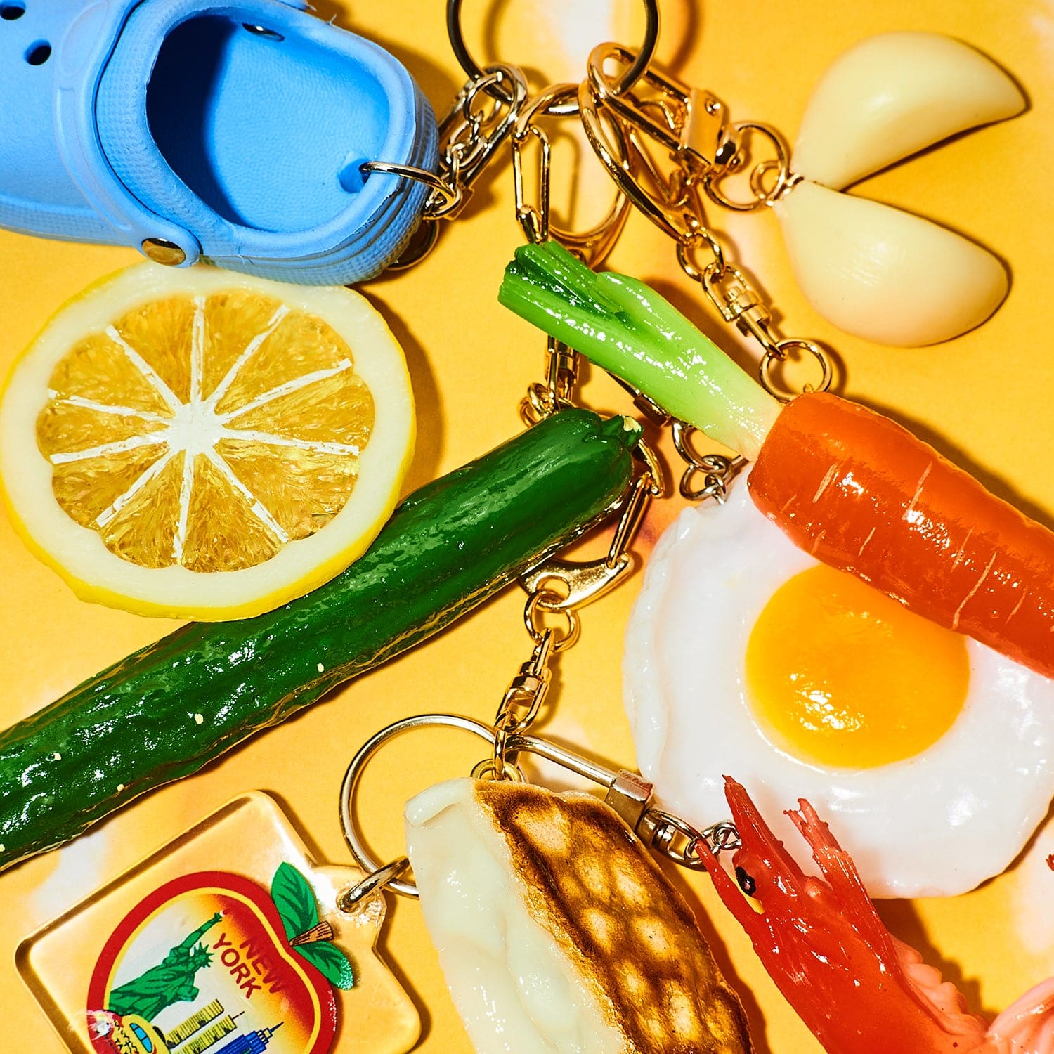 Food Keychain - Lemon Slice - Image 3