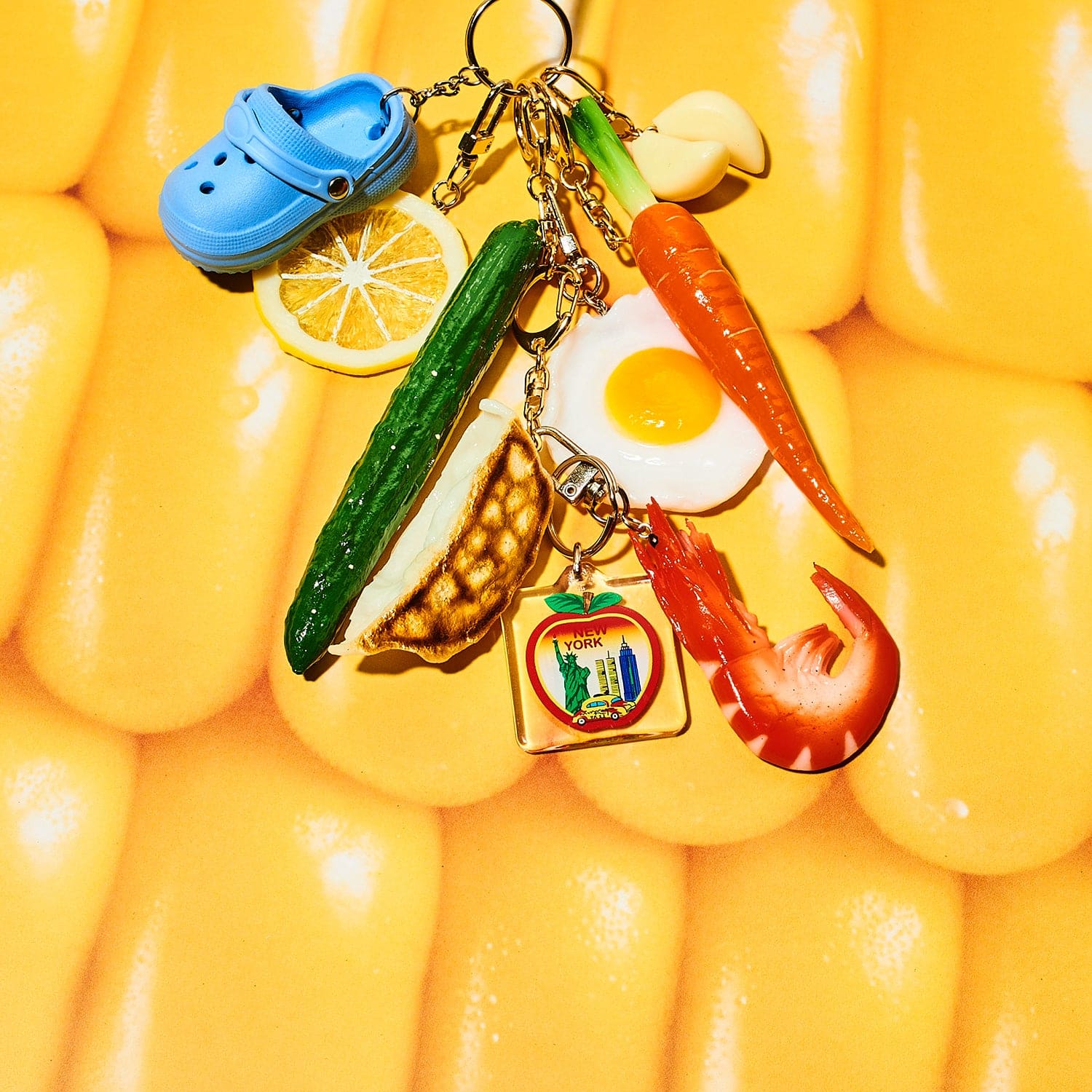 Food Keychain - Shrimp with Eyes - Image 5