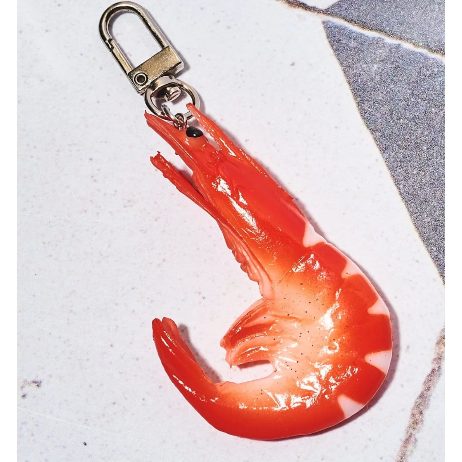 Food Keychain - Shrimp with Eyes - Image 6