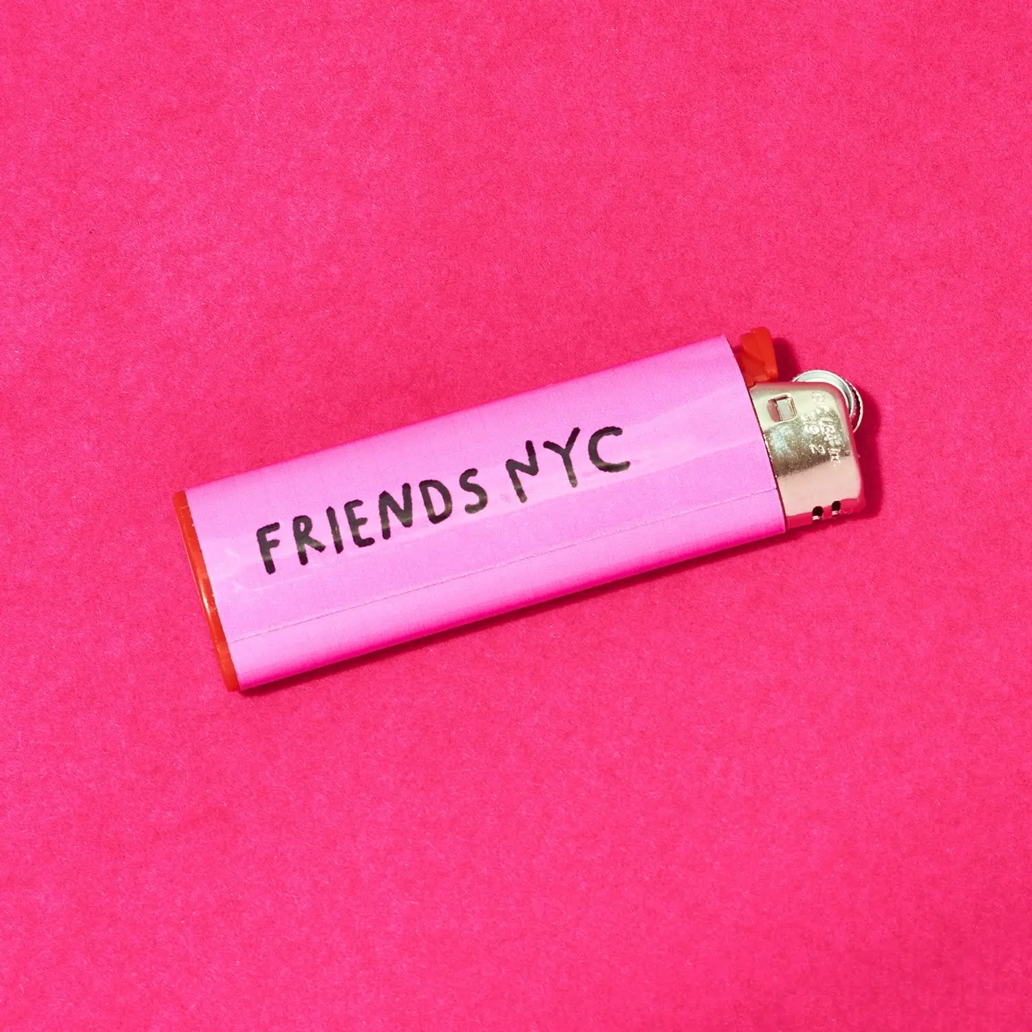 Friends NYC CUNTY Varsity Letters Lighter - Image 4