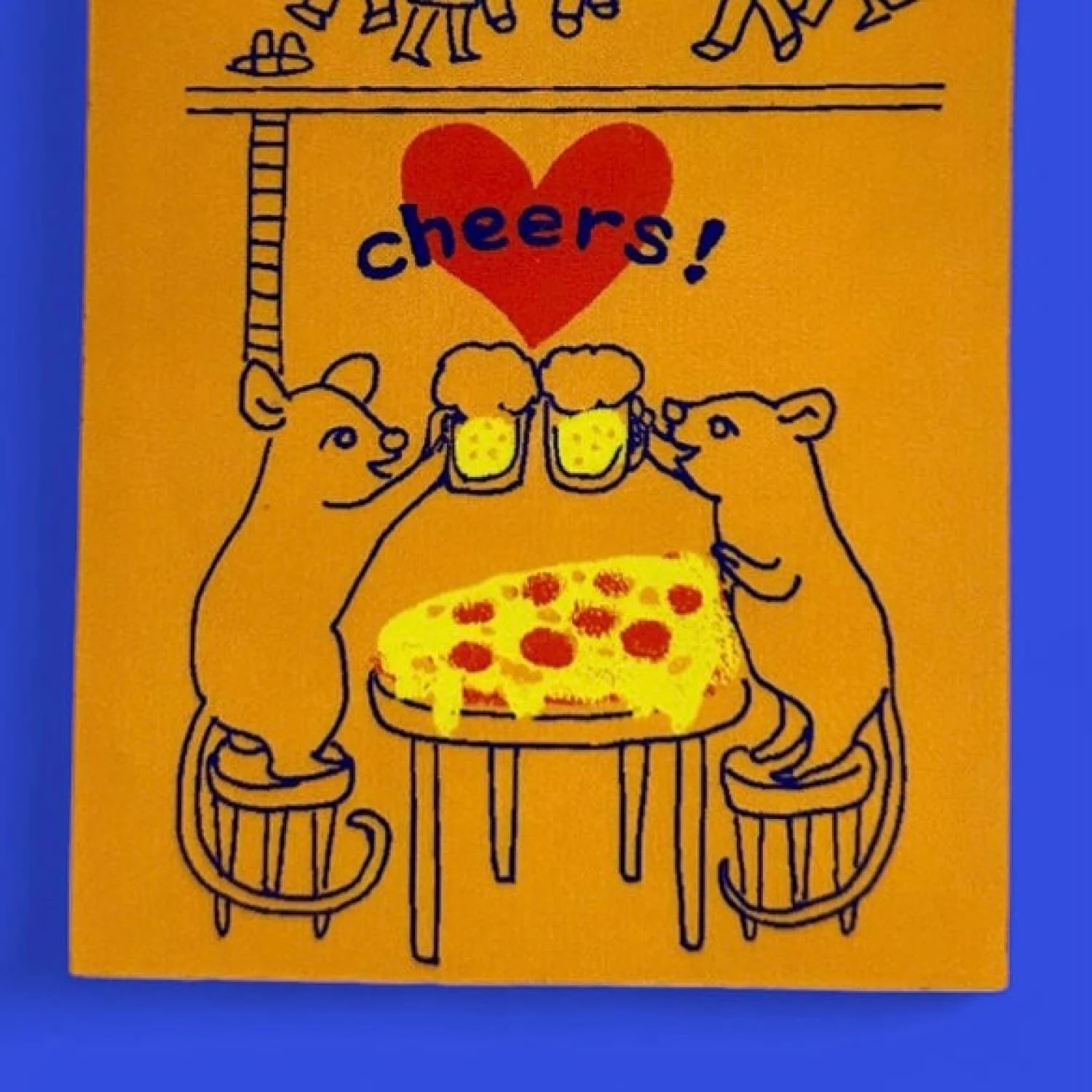 Friends NYC Pizza Rat NYC Subway Sticker - Image 5