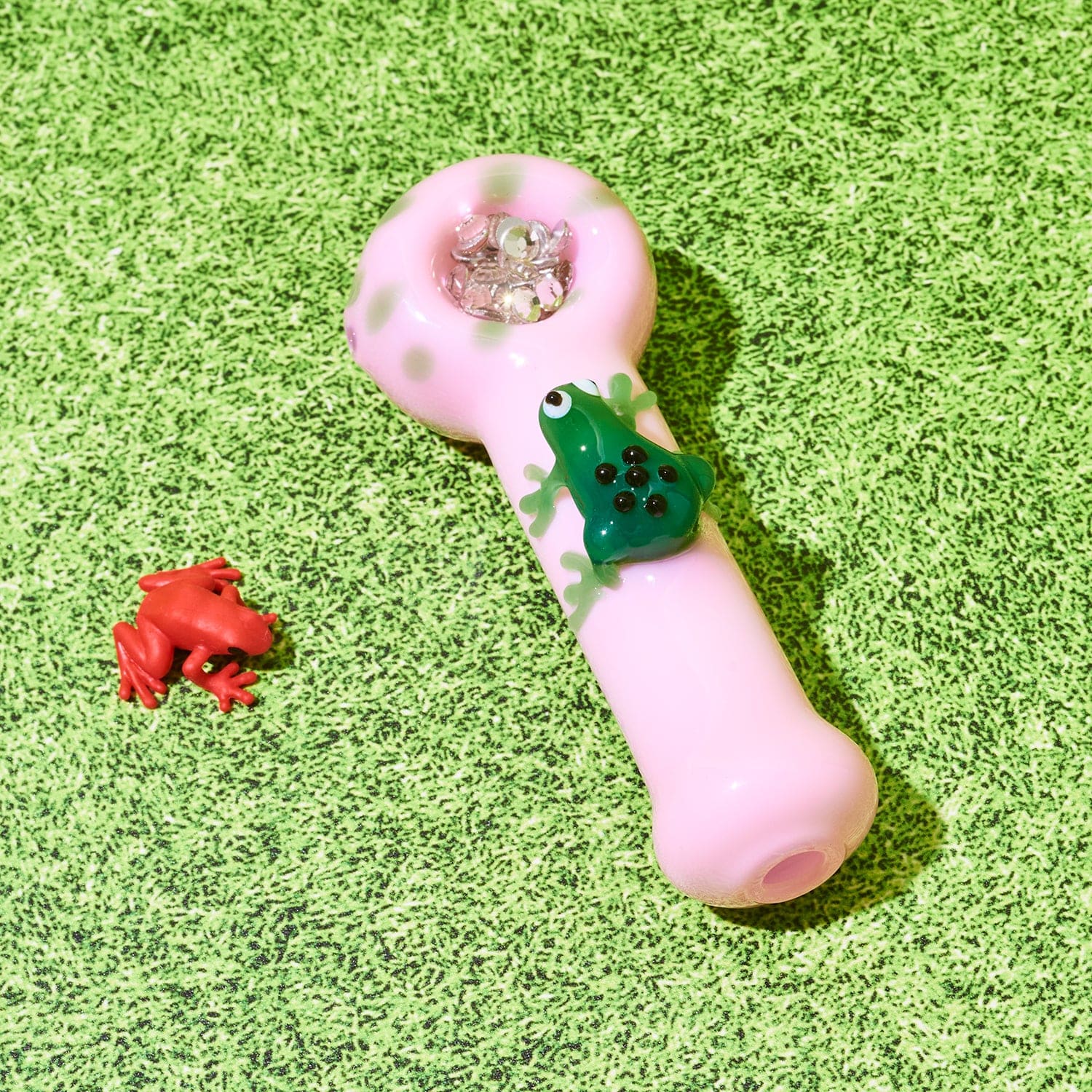 Pink Frog Pipe - Image 3