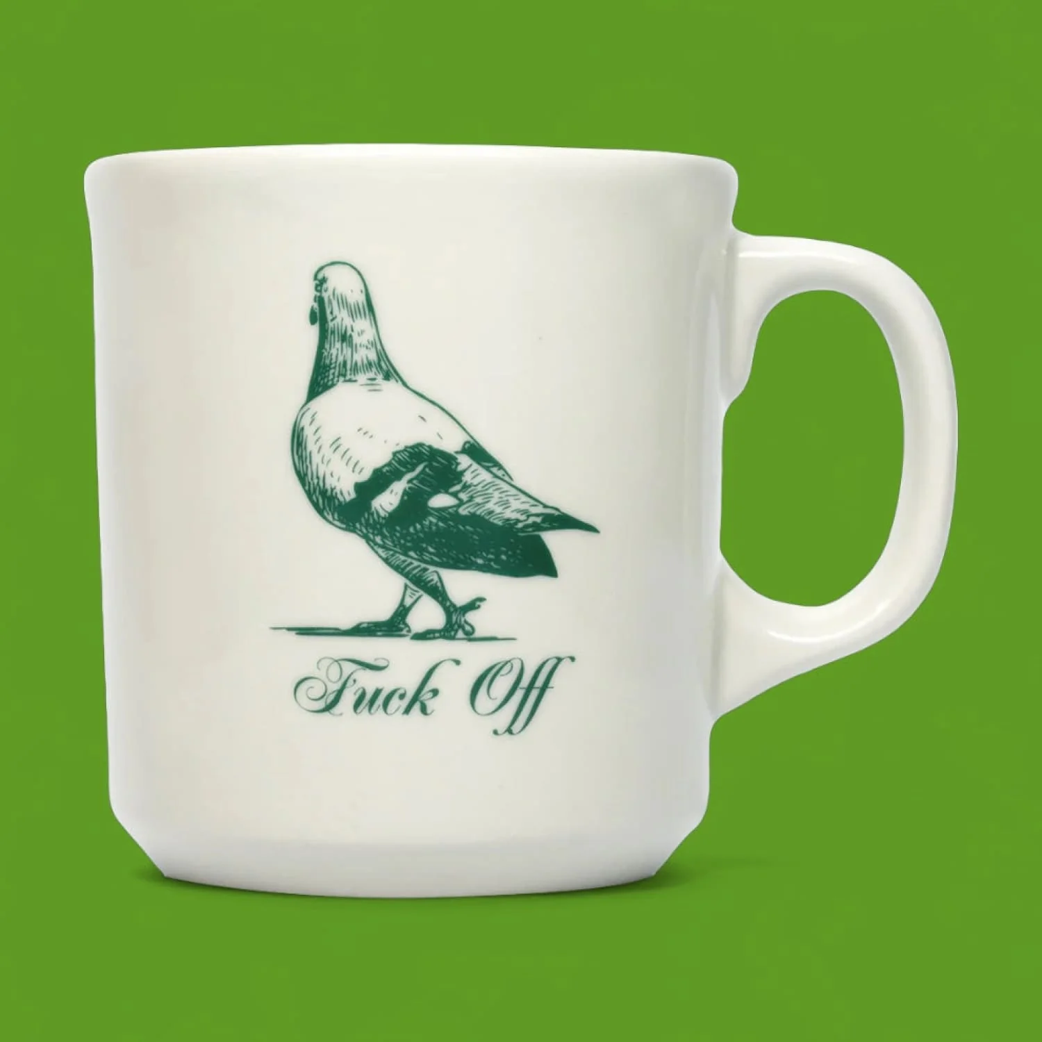 Fuck Off Pigeon Mug - Image 2