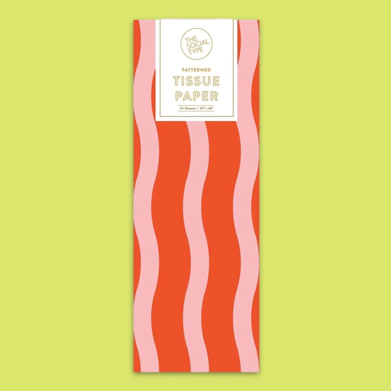 Fussy Stripe Tissue Paper - Image 2