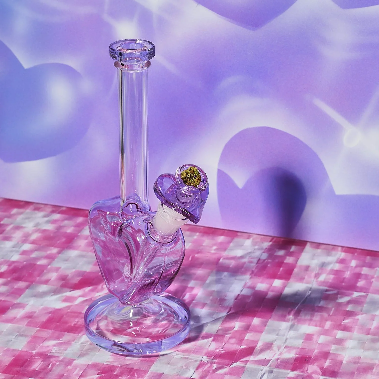 Glass Heart Bong - Image 15