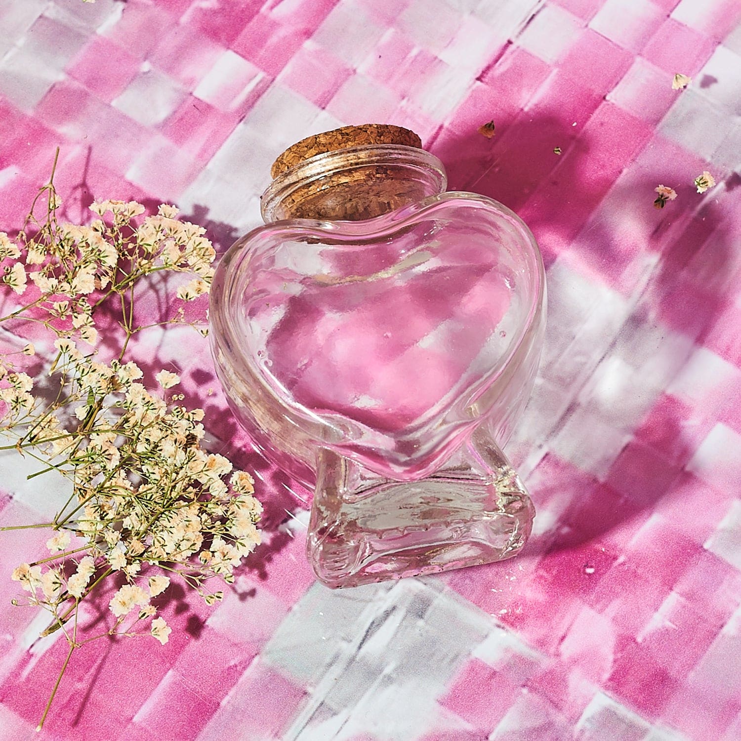 Glass Heart Stash Jar - Image 5