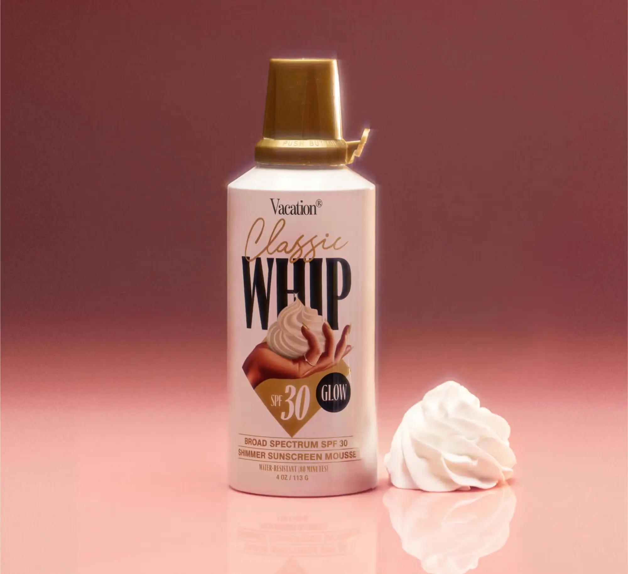 Vacation Glow Classic Whip - SPF 30 Sunscreen - Image 2