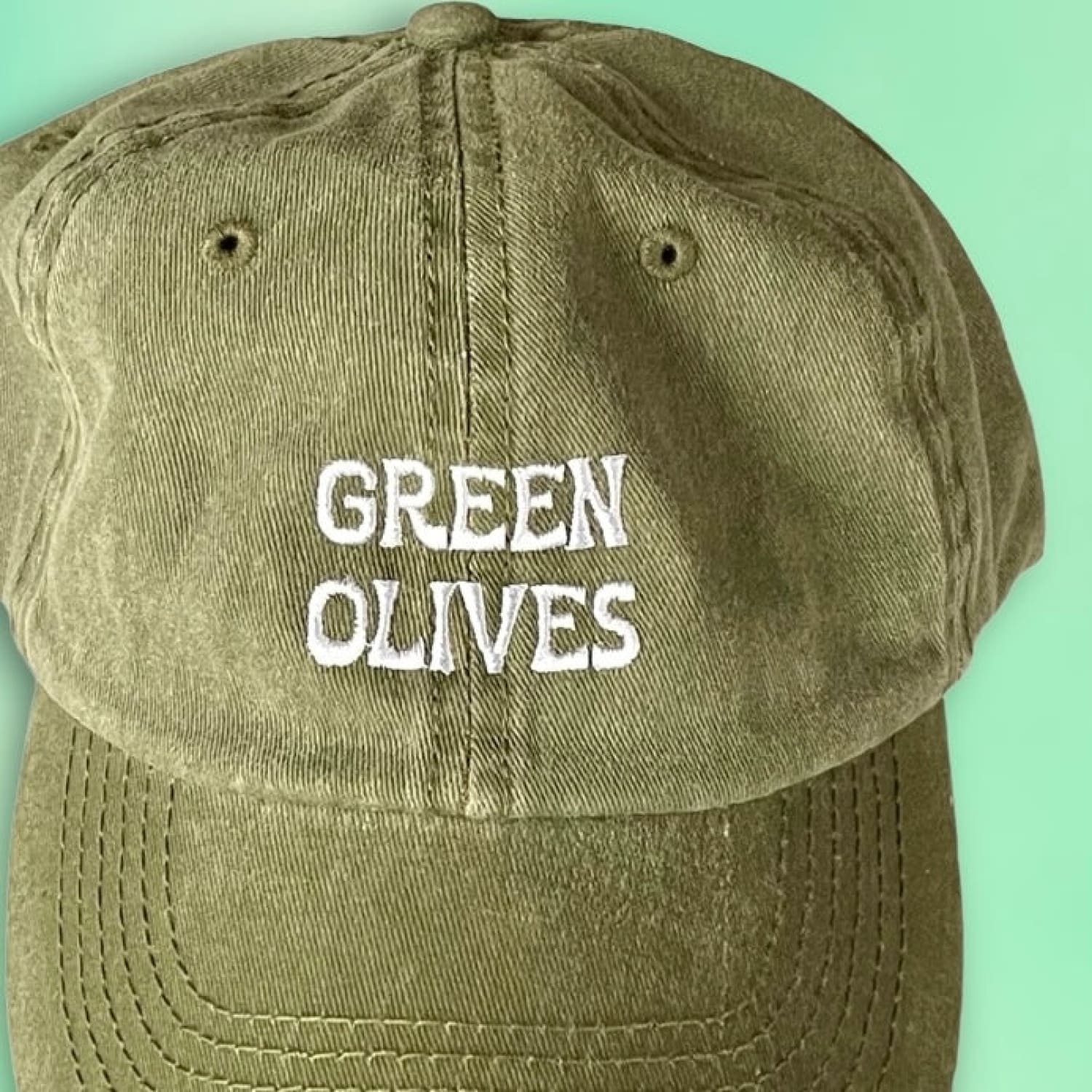 Green Olives Dad Hat - Image 2