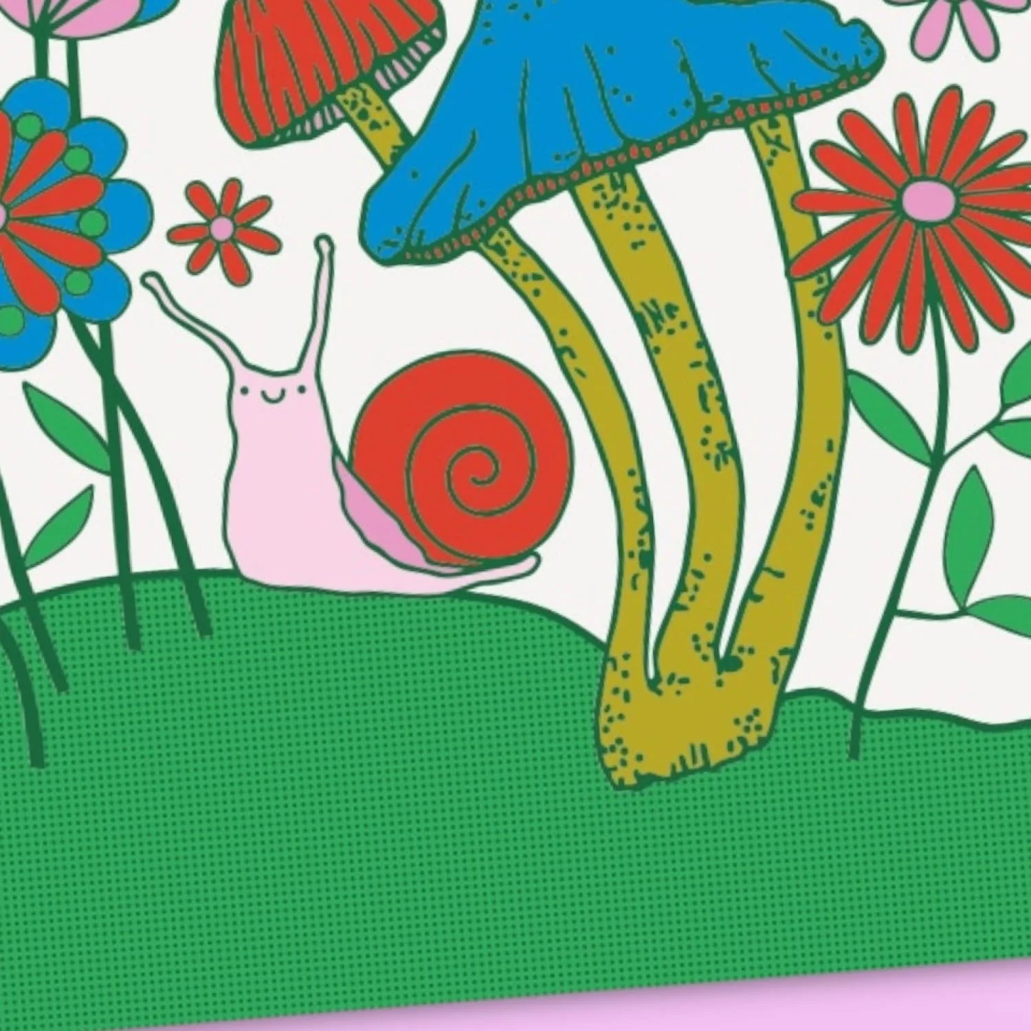 Snail Happy Birthday Greeting Card - Image 3