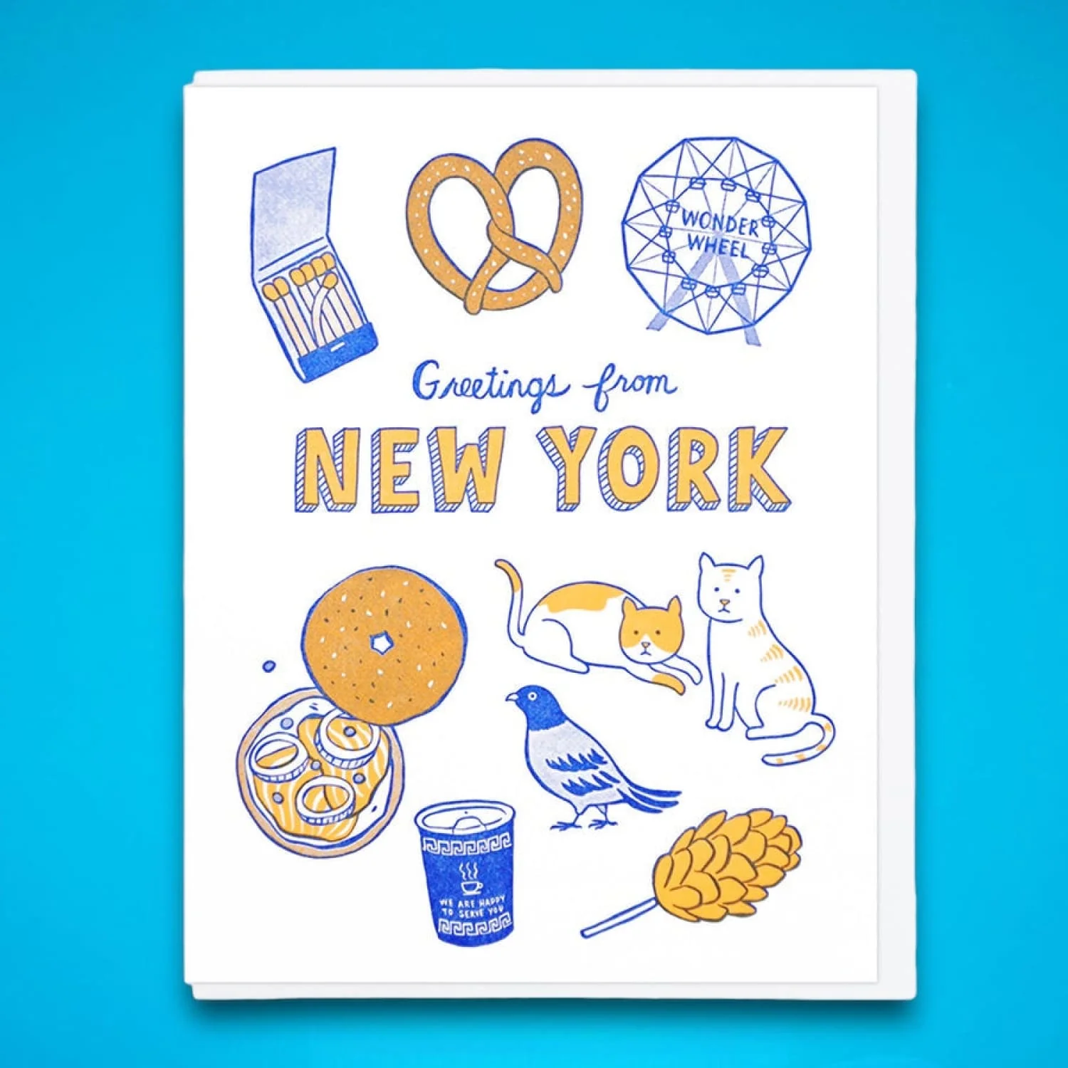 Greetings From New York Card - Image 3