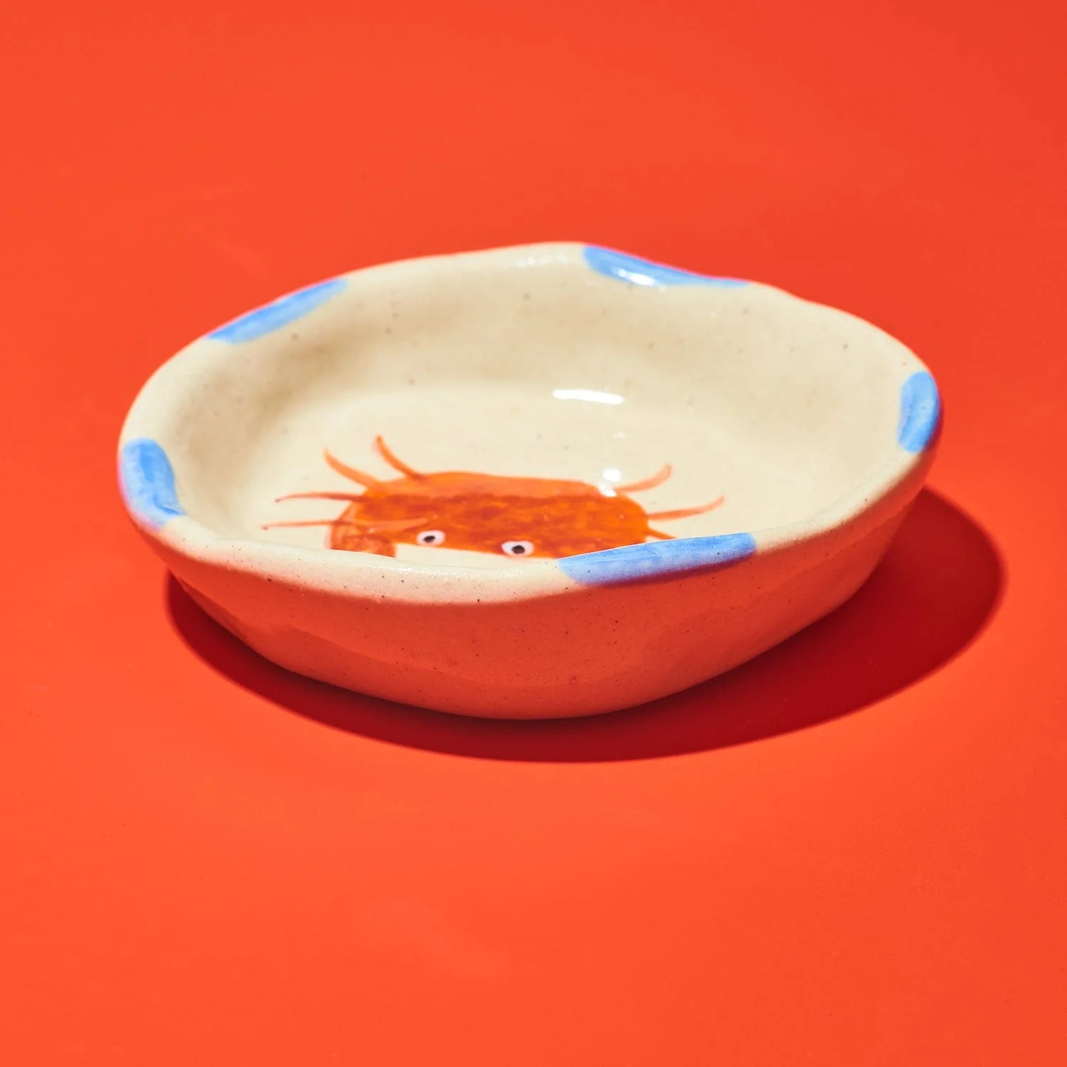 Hand Painted Crab Dish - Image 4