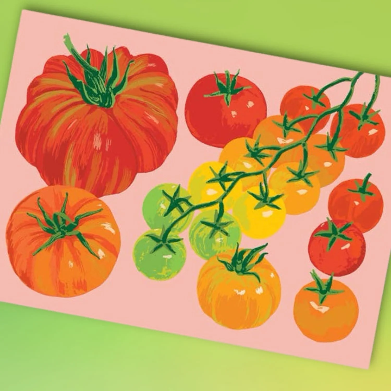Heirloom Tomatoes Note Card - Image 2
