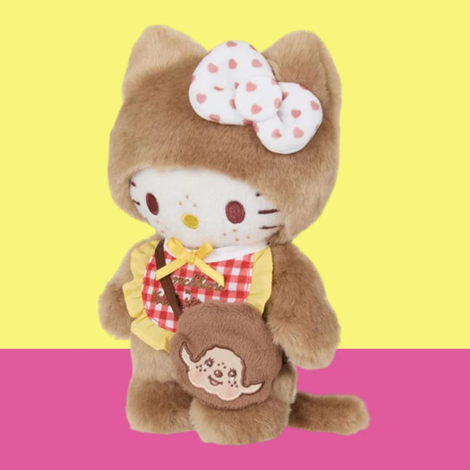 Hello Kitty x Monchhichi - Hello Kitty in a Monchhichi Costume - Image 2