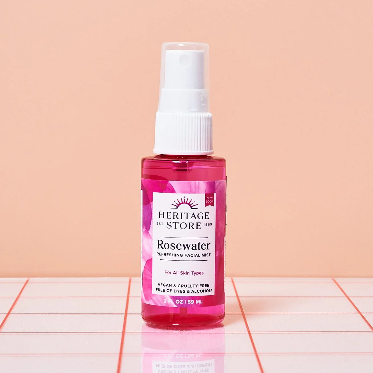 Heritage Store Rosewater Travel Spray - Image 4