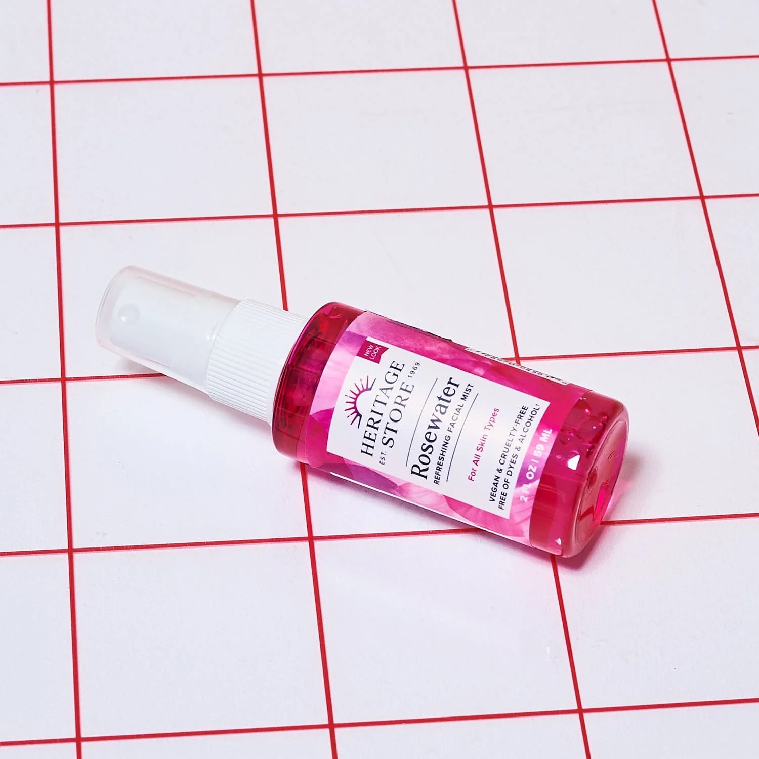 Heritage Store Rosewater Travel Spray - Image 6
