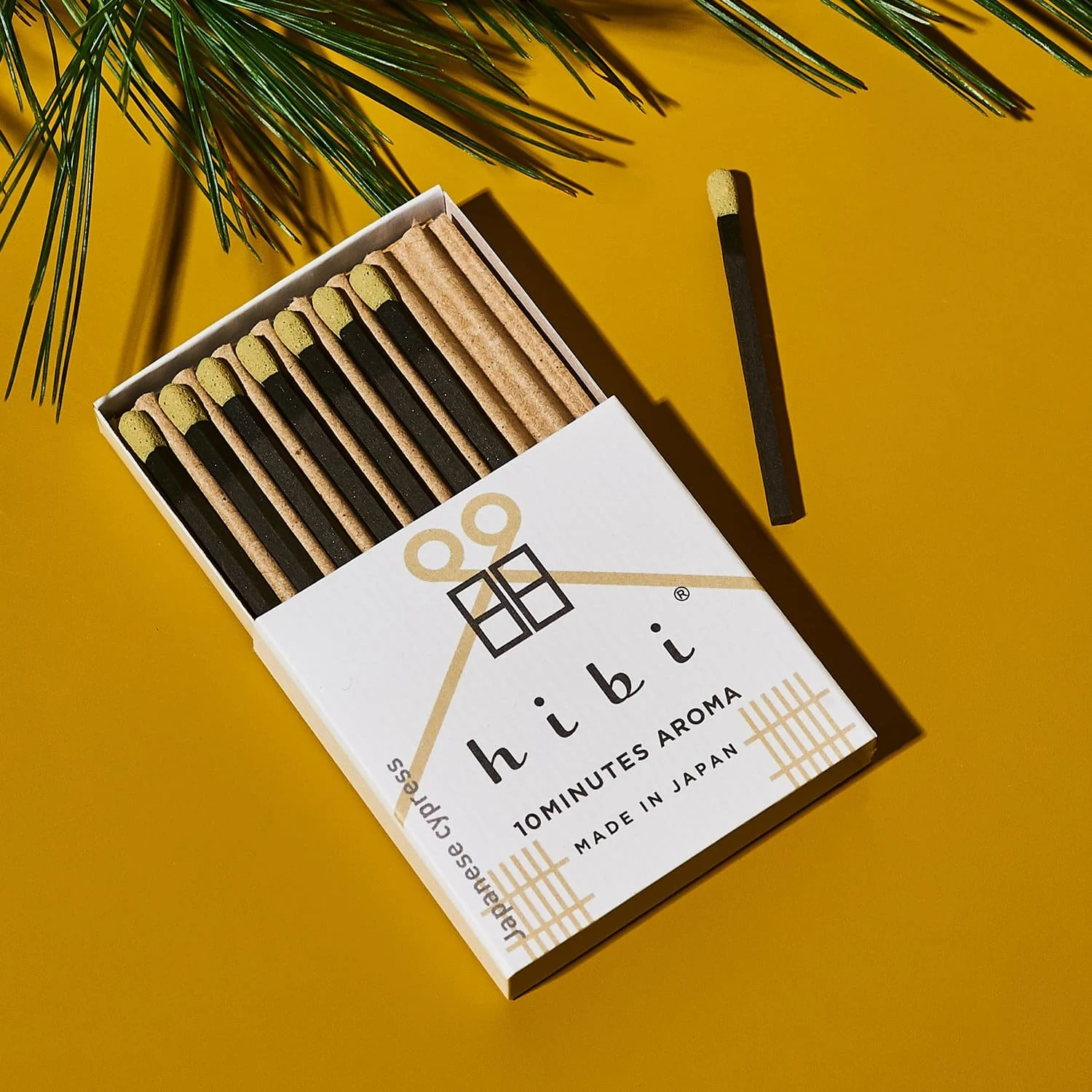 Hibi Incense Matches - Japanese Cypress - Image 5