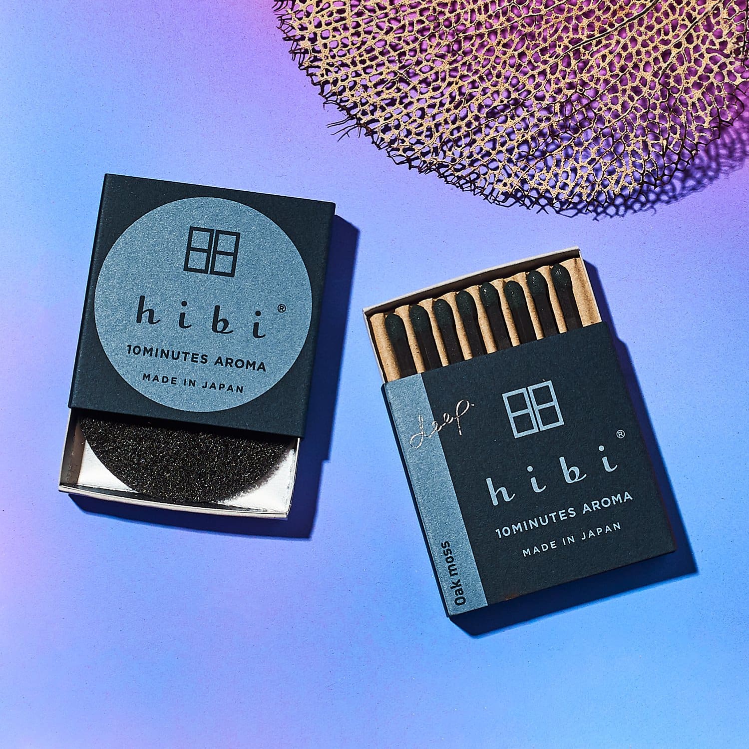 Hibi Incense Matches - Oak Moss - Image 4