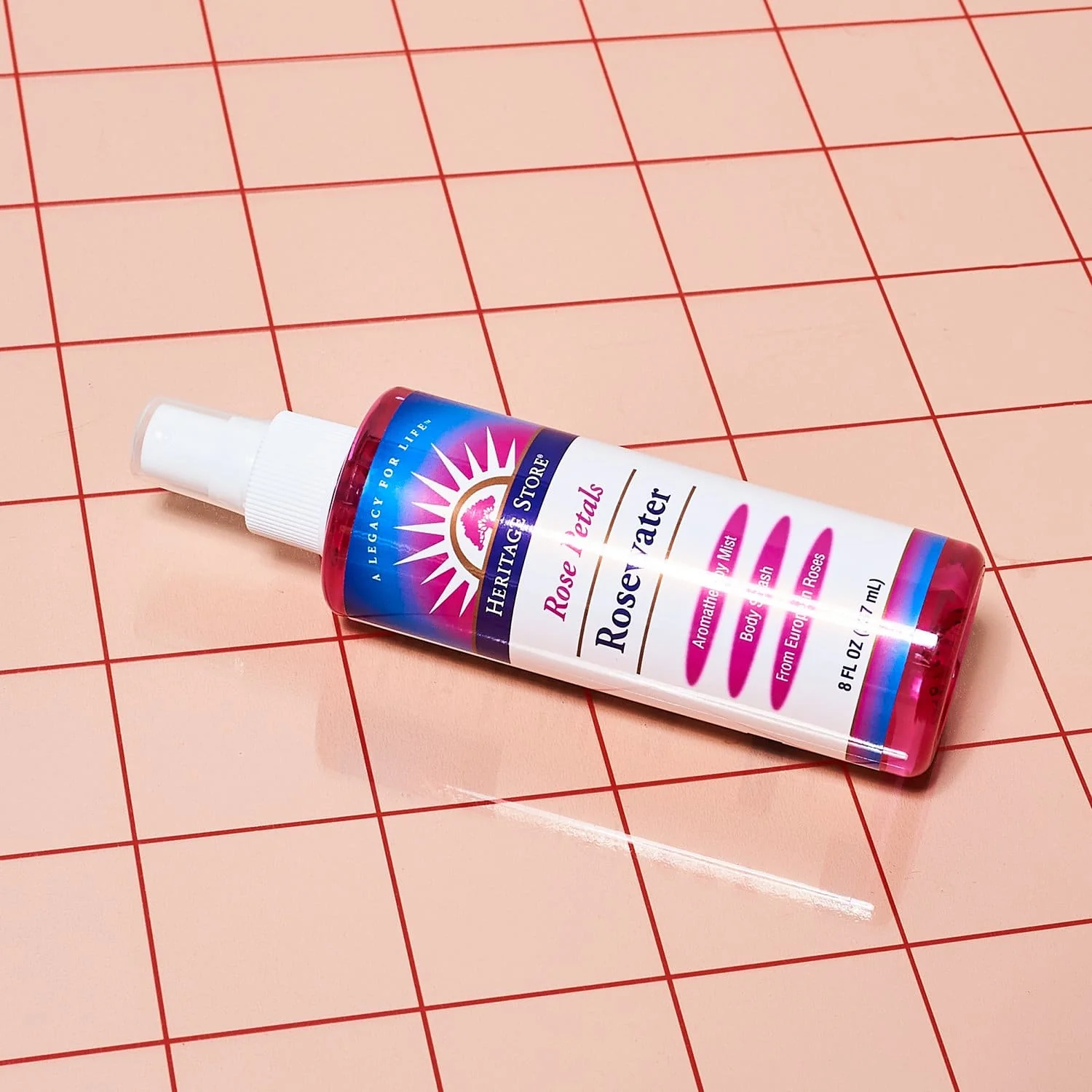 Heritage Store Rosewater Spray 8oz - Image 4