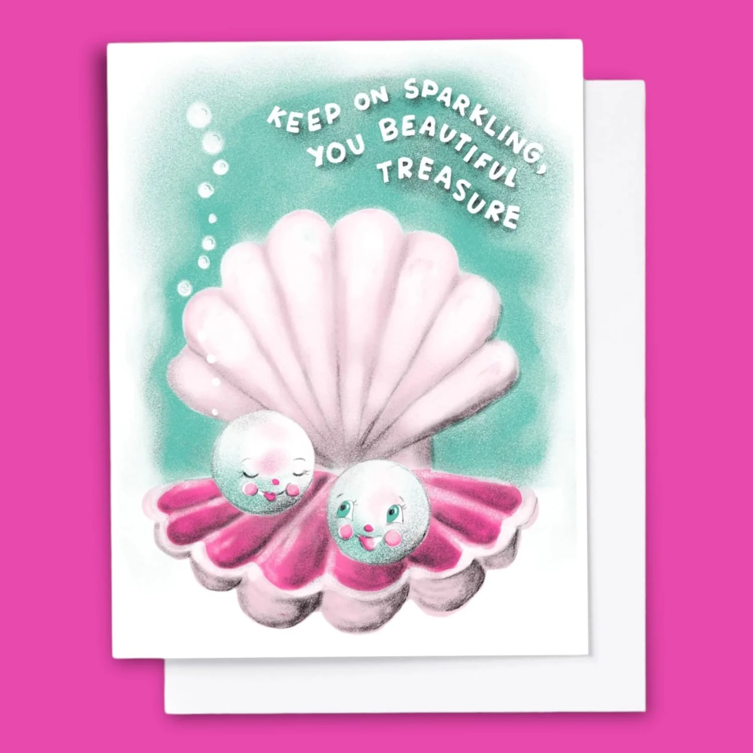 Keep on Sparkling You Pearl Appreciation Card - Image 2