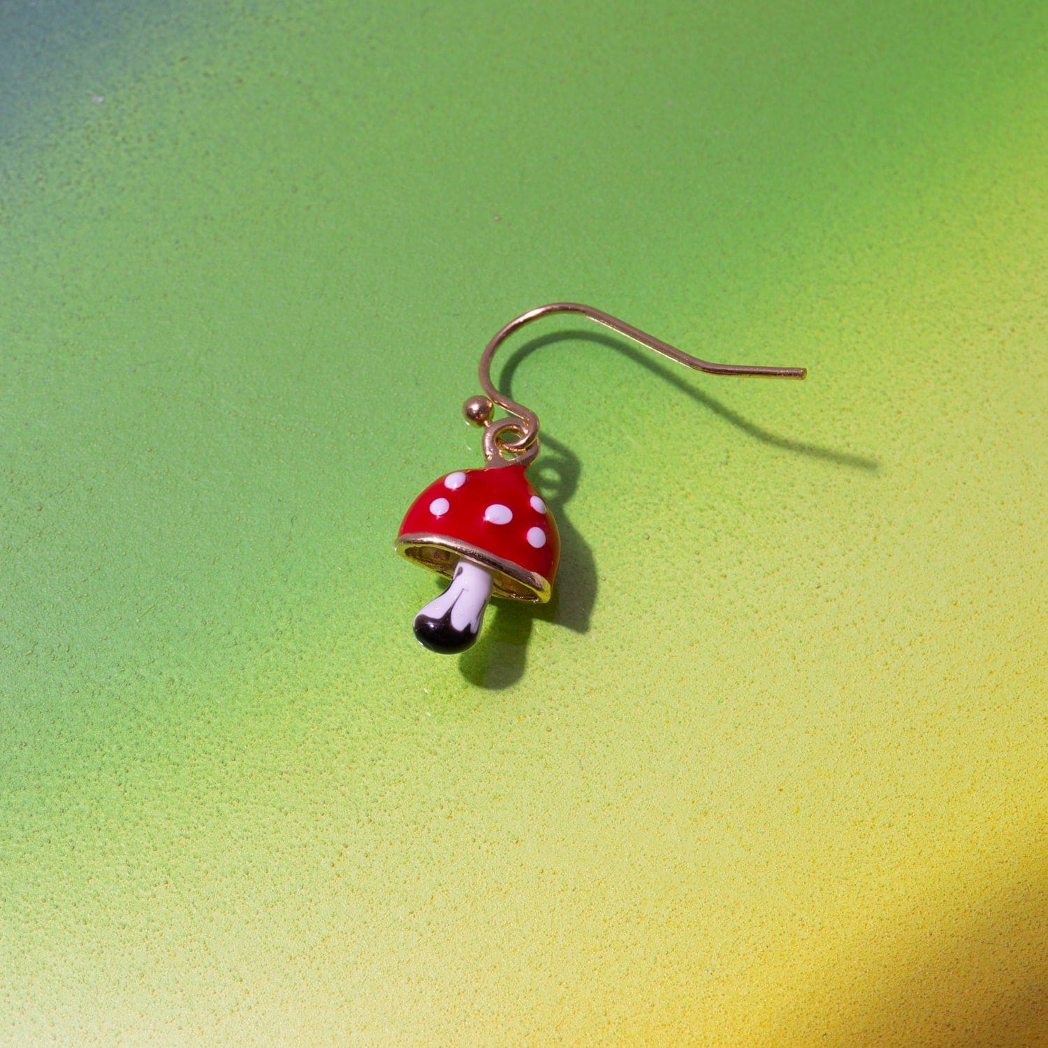 Magic Toadstool Mushroom Earrings - Image 4