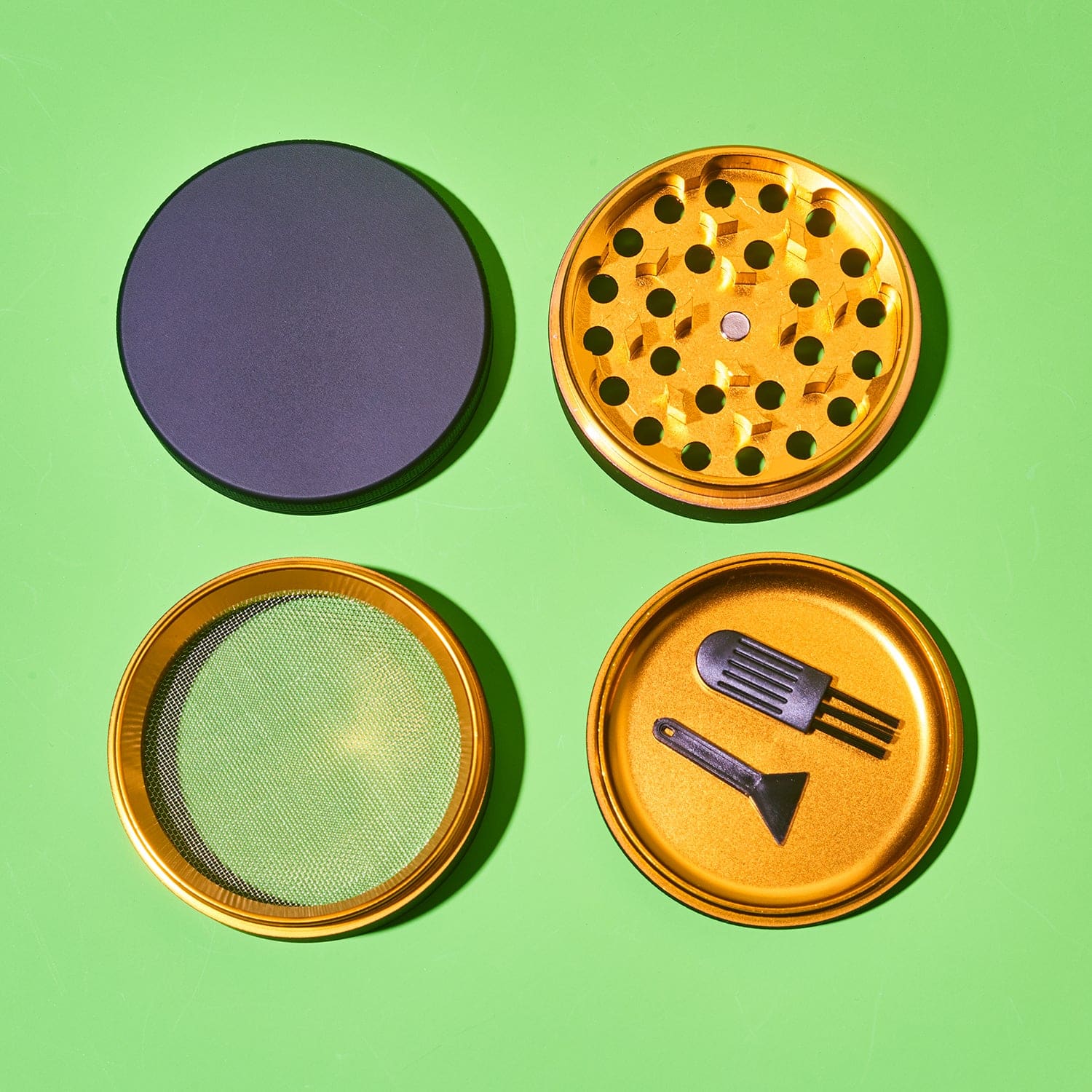 Matte Finished Grinder - Black - Image 4