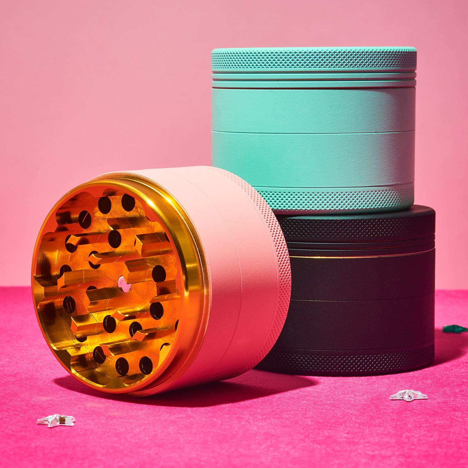 Matte Finished Grinder - Black - Image 6