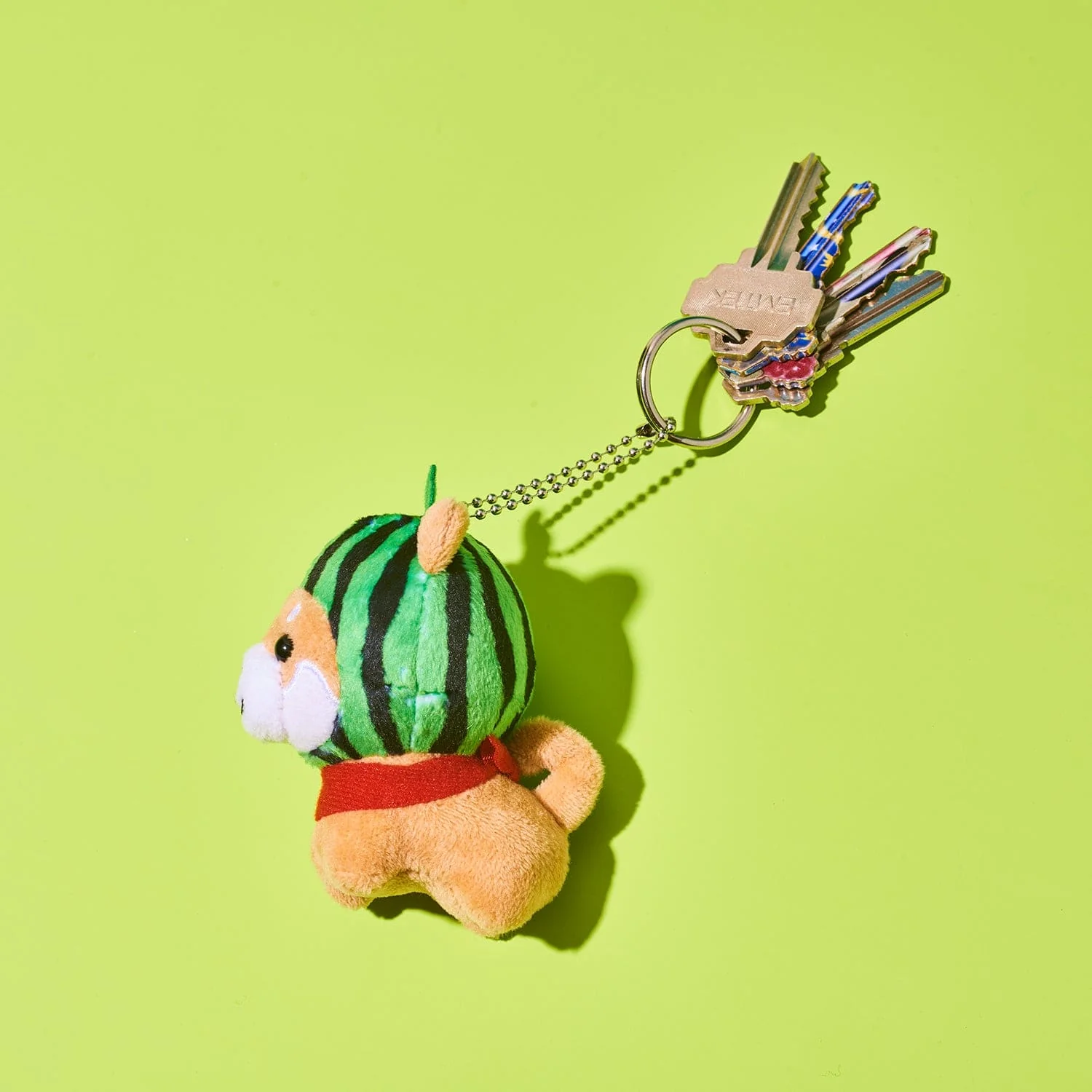 Watermelon Memeshiba Plush Bag Charm - Image 3