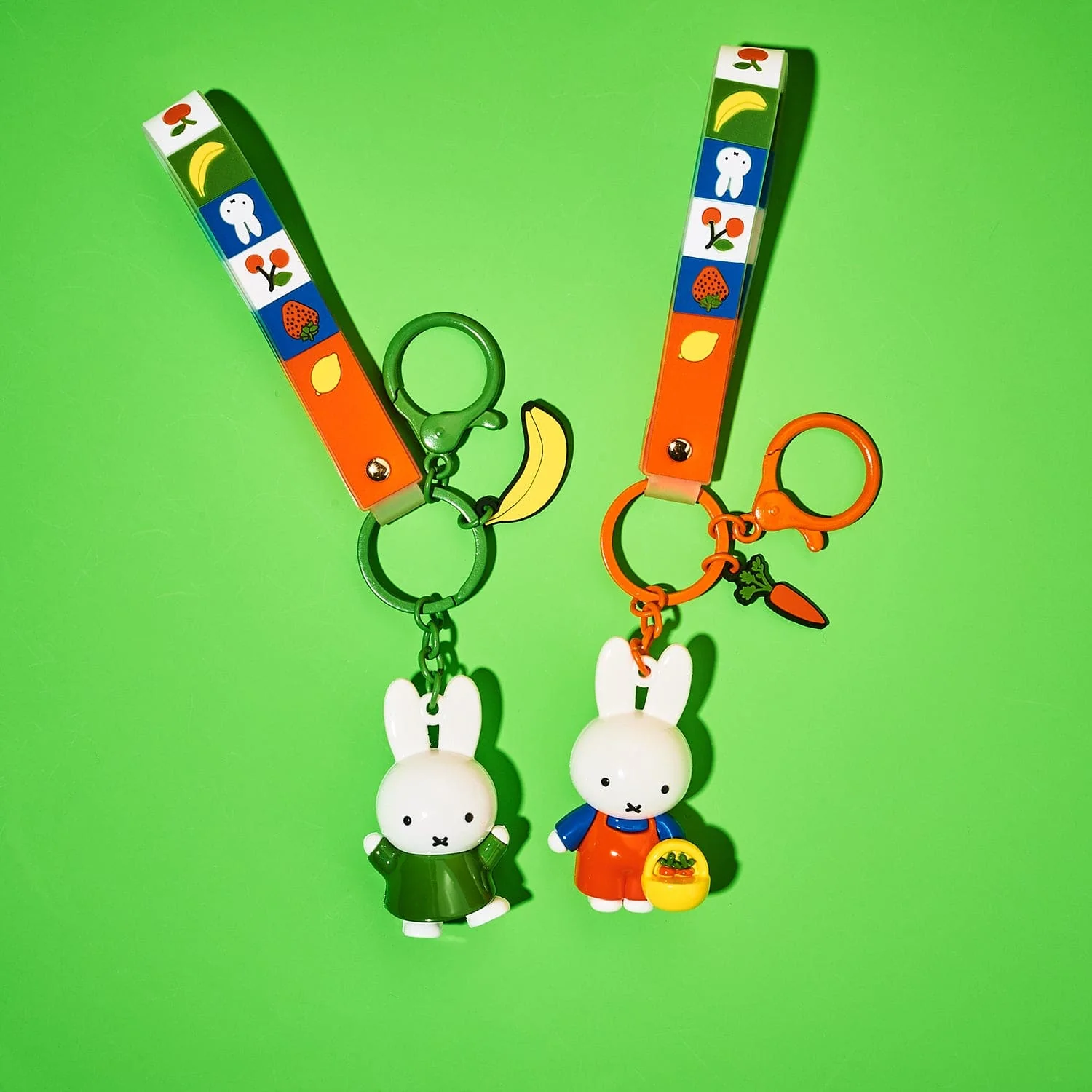 Miffy Carrot Fruit Series Keychain - Image 5