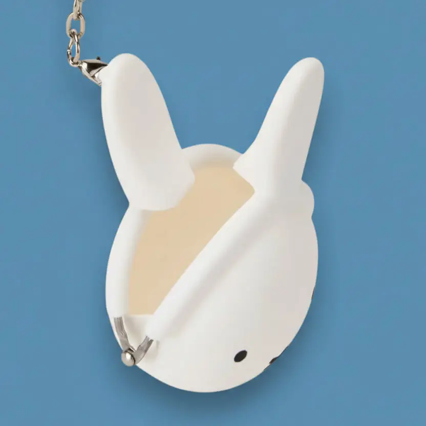Miffy Pochi Keychain Pouch White - Image 3