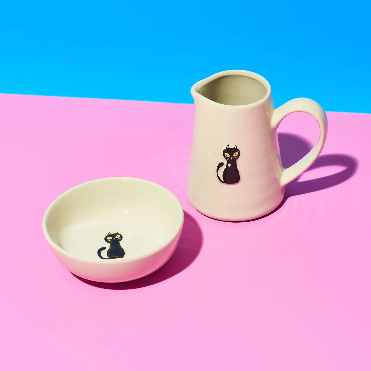 Mini Bowl with Cat - Image 3