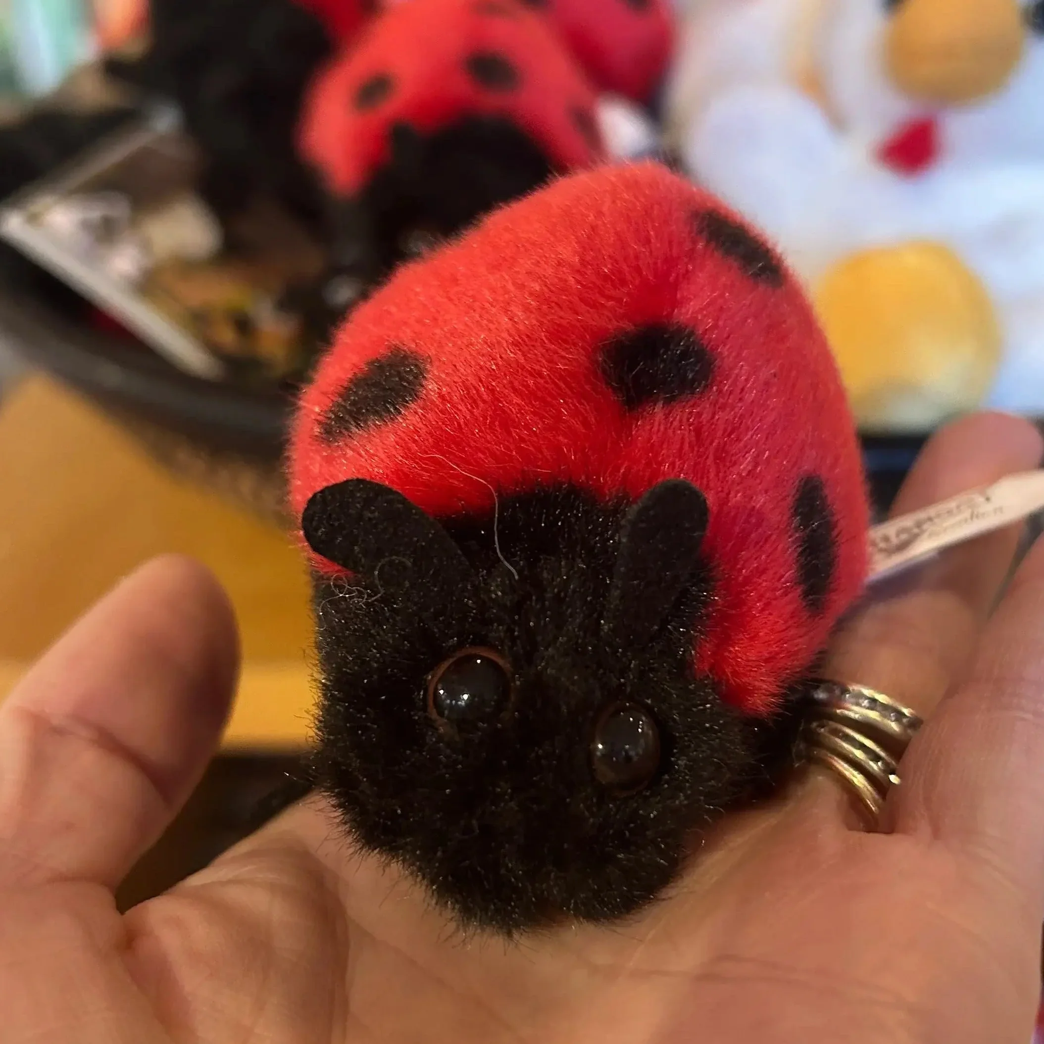Mini Ladybug Plush 3" - Image 3